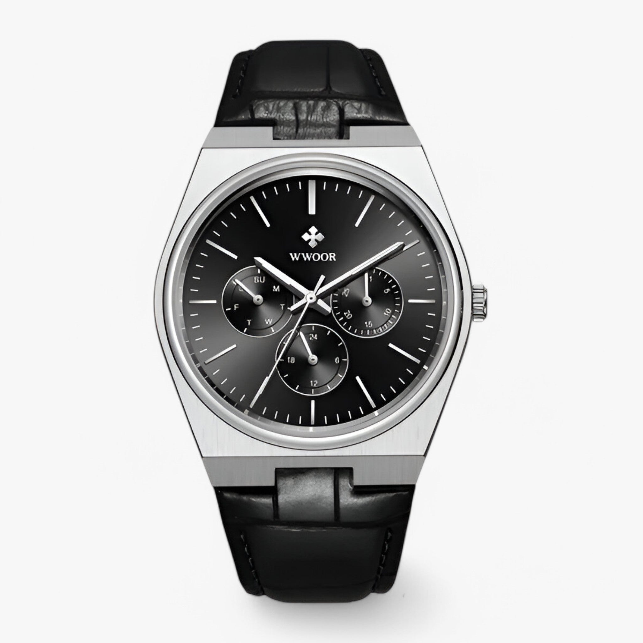 Ronan | Quarz-Uhr aus Stahl mit Saphirglas