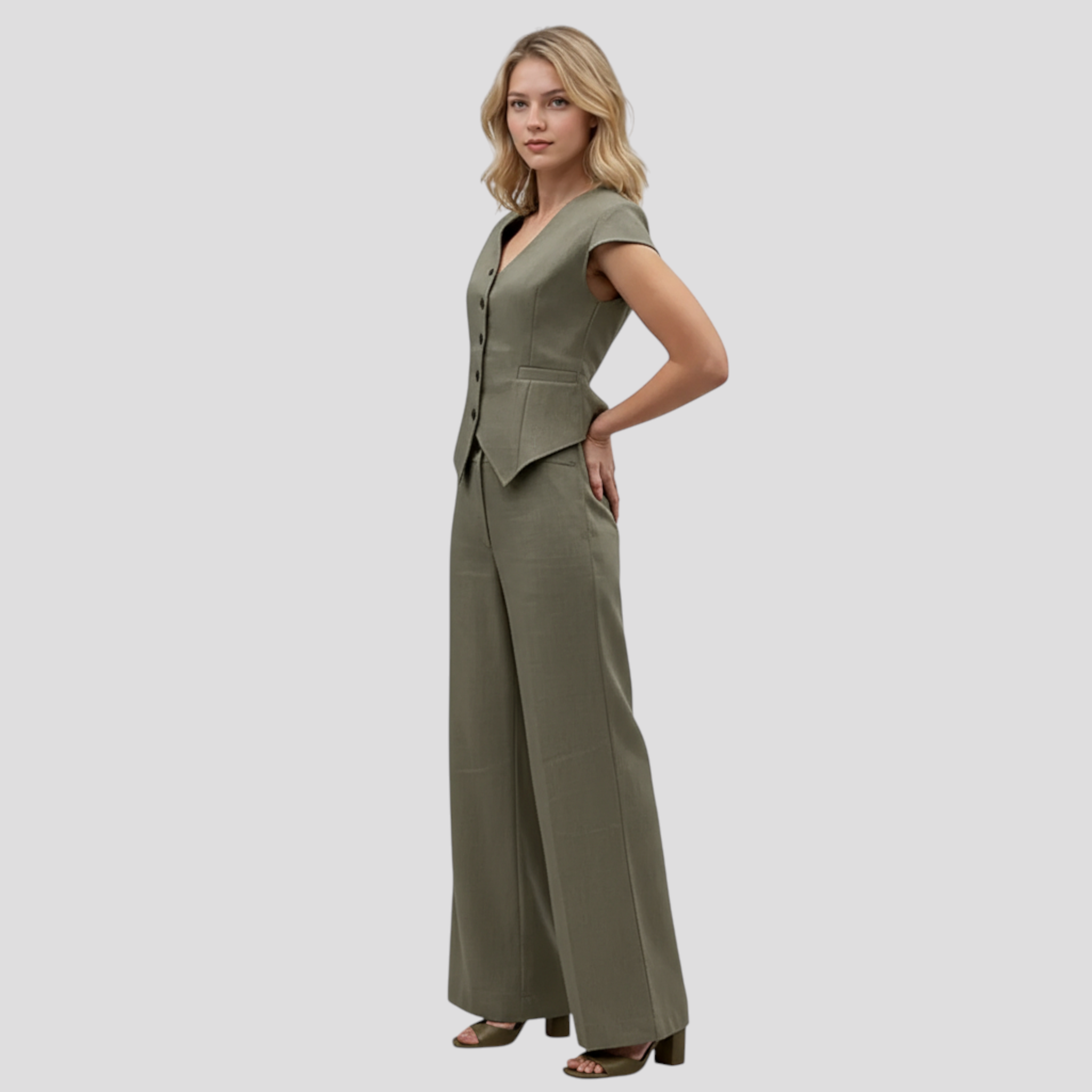 Aria | Elegantes Damen Set mit Top und Hose