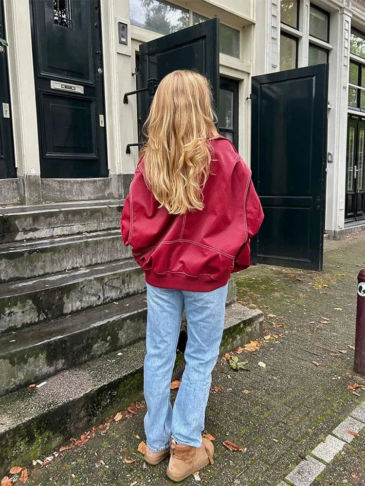 Schicke Damen-Kunstlederjacke - - Schicke Damen-Kunstlederjacke - €25 - Concept Neurenberg