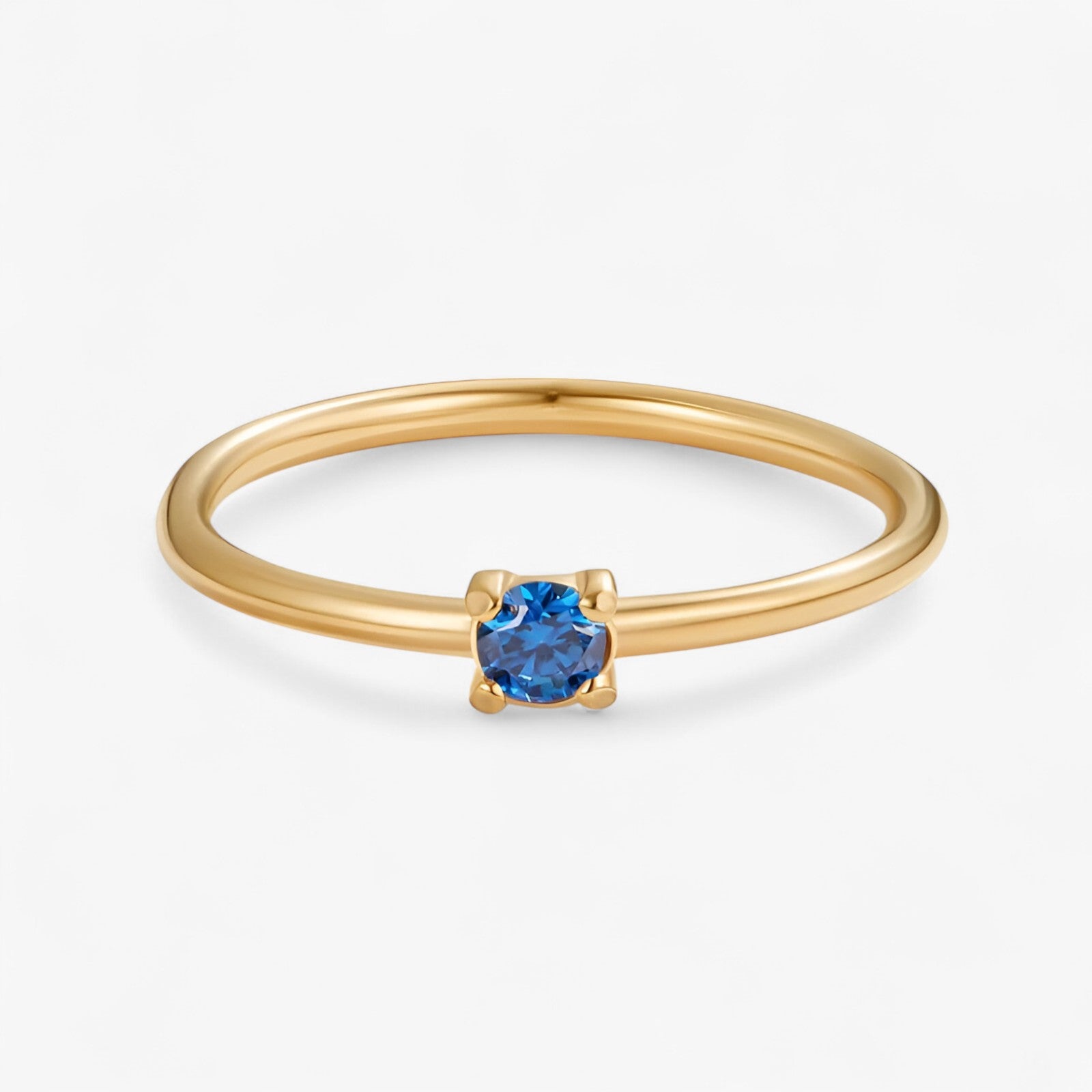 Geburtsstein 18K Ring