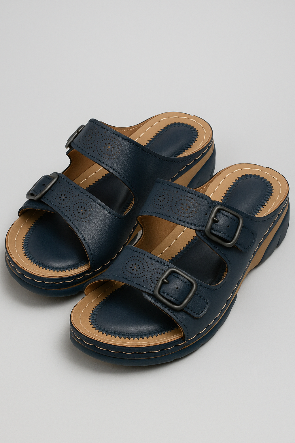 Onnelee | Damen Orthopädische Sandalen mit Schnallen Sommerkomfort
