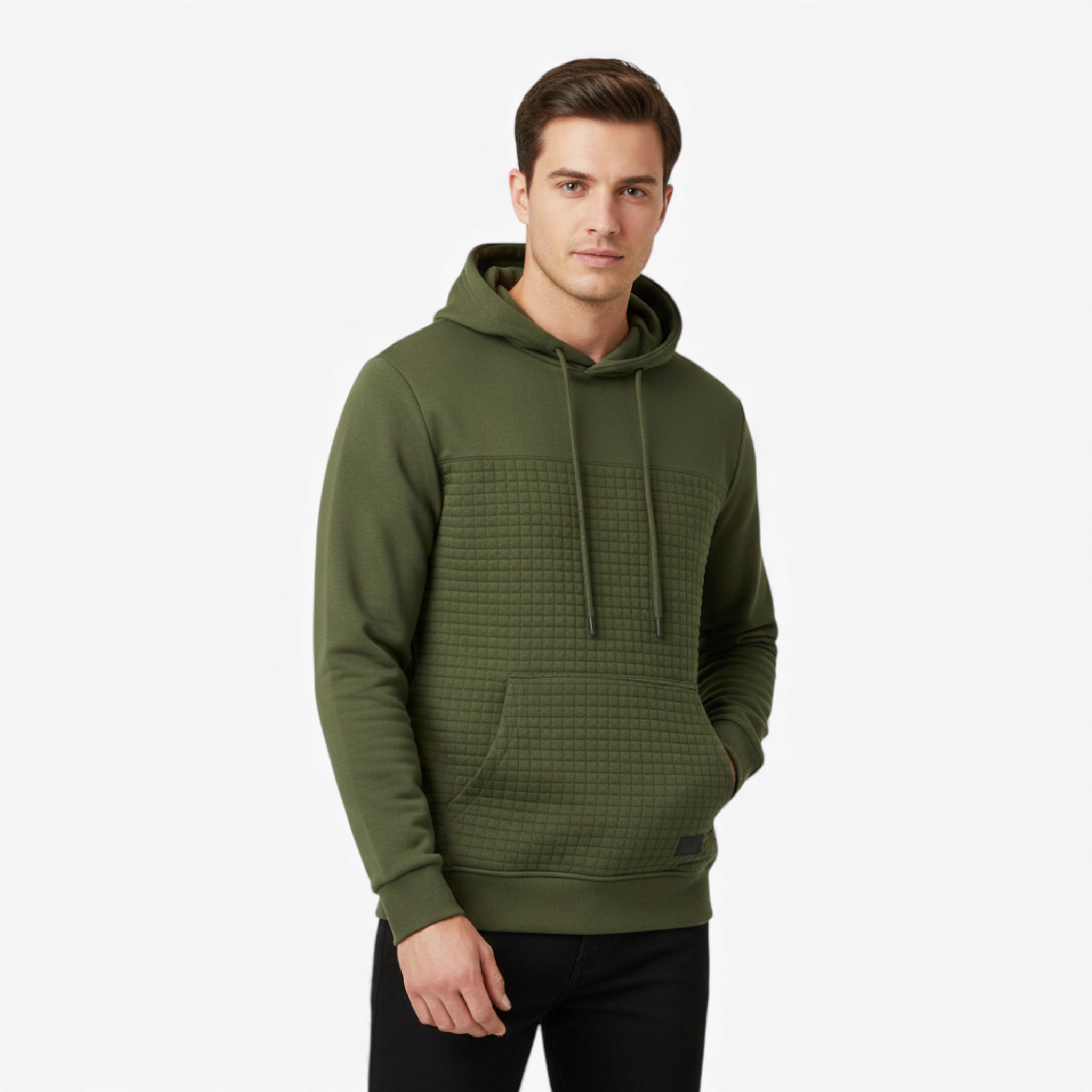 Finn |Herren-Hoodie mit gestepptem Design