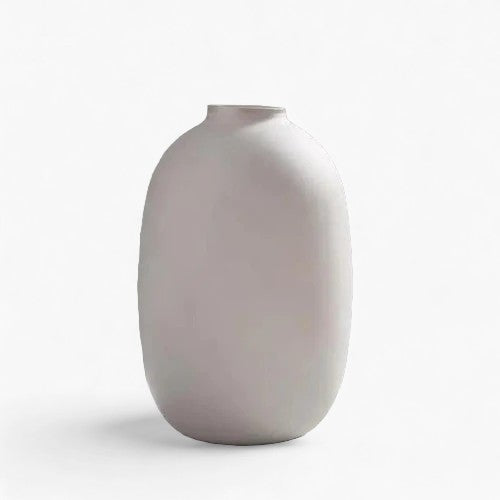 Moderne Keramikvasen-Kollektion | Mehrfarbige Stilvolle Minimalistische Wohnungsdekoration - Grey Vase - Moderne Keramikvasen-Kollektion | Mehrfarbige Stilvolle Minimalistische Wohnungsdekoration - € - Concept Frankfurt