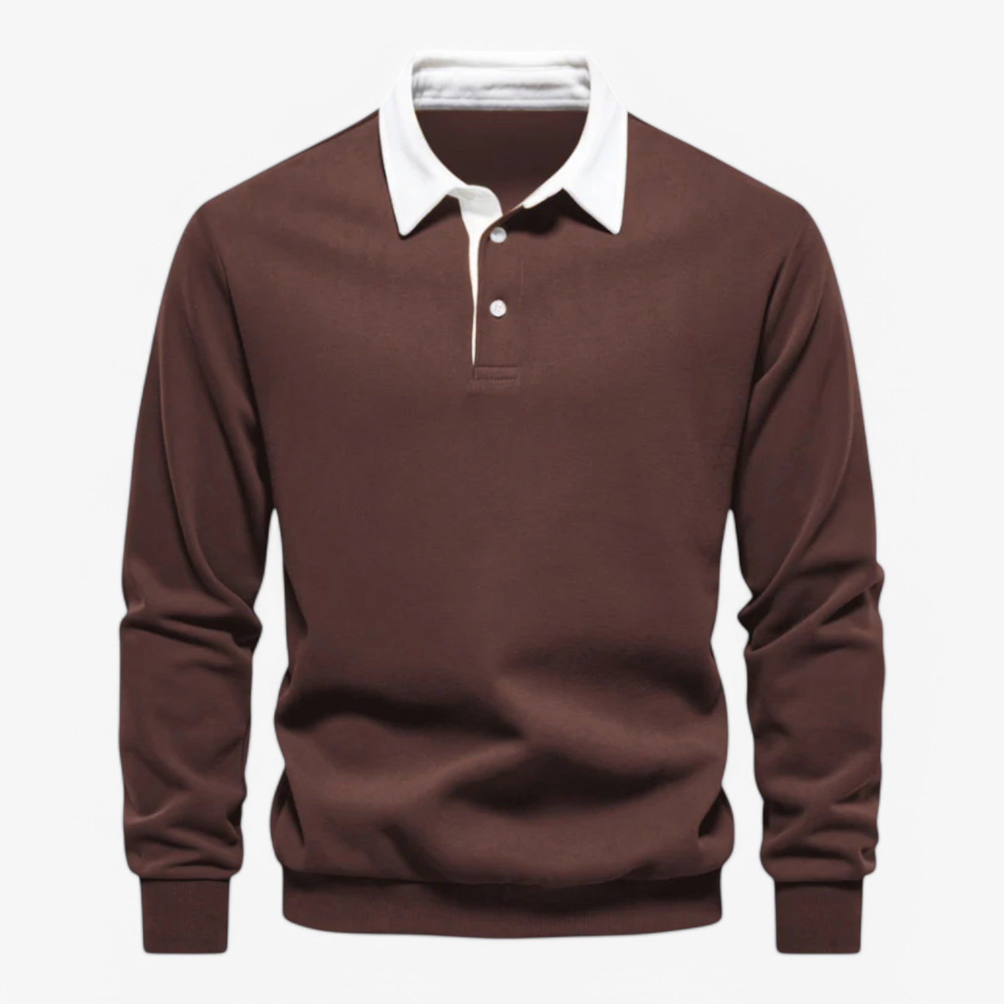Steve | Stilvoller Polo-Sweater