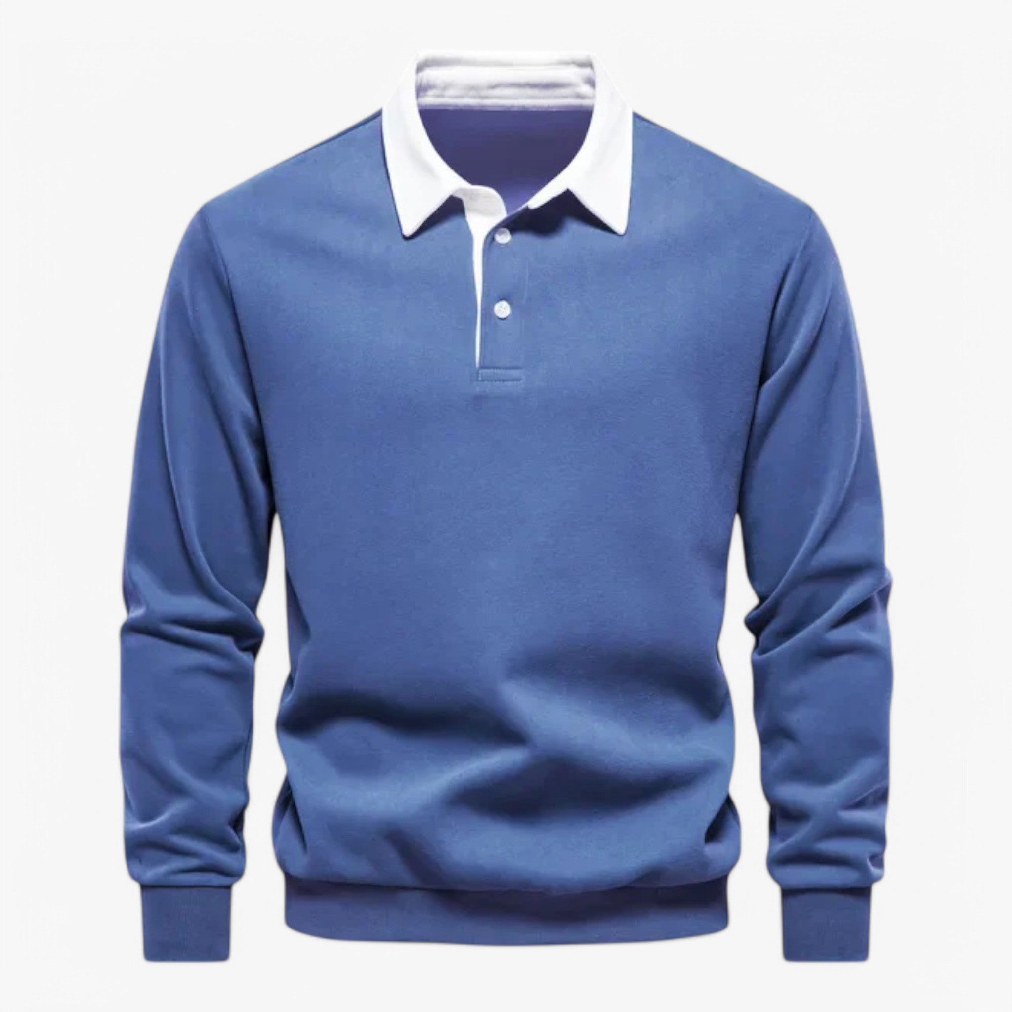 Steve | Stilvoller Polo-Sweater