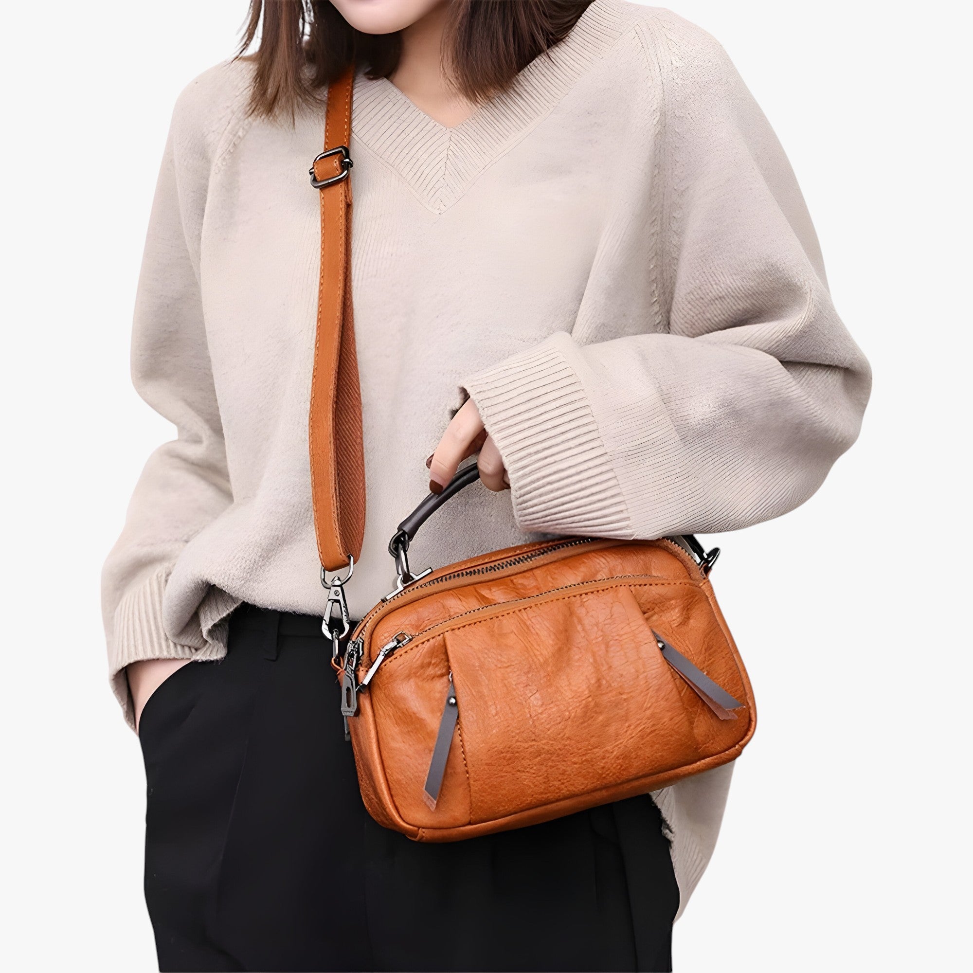 CompactBag™ | Mehrere Taschen Große Mini-Tasche