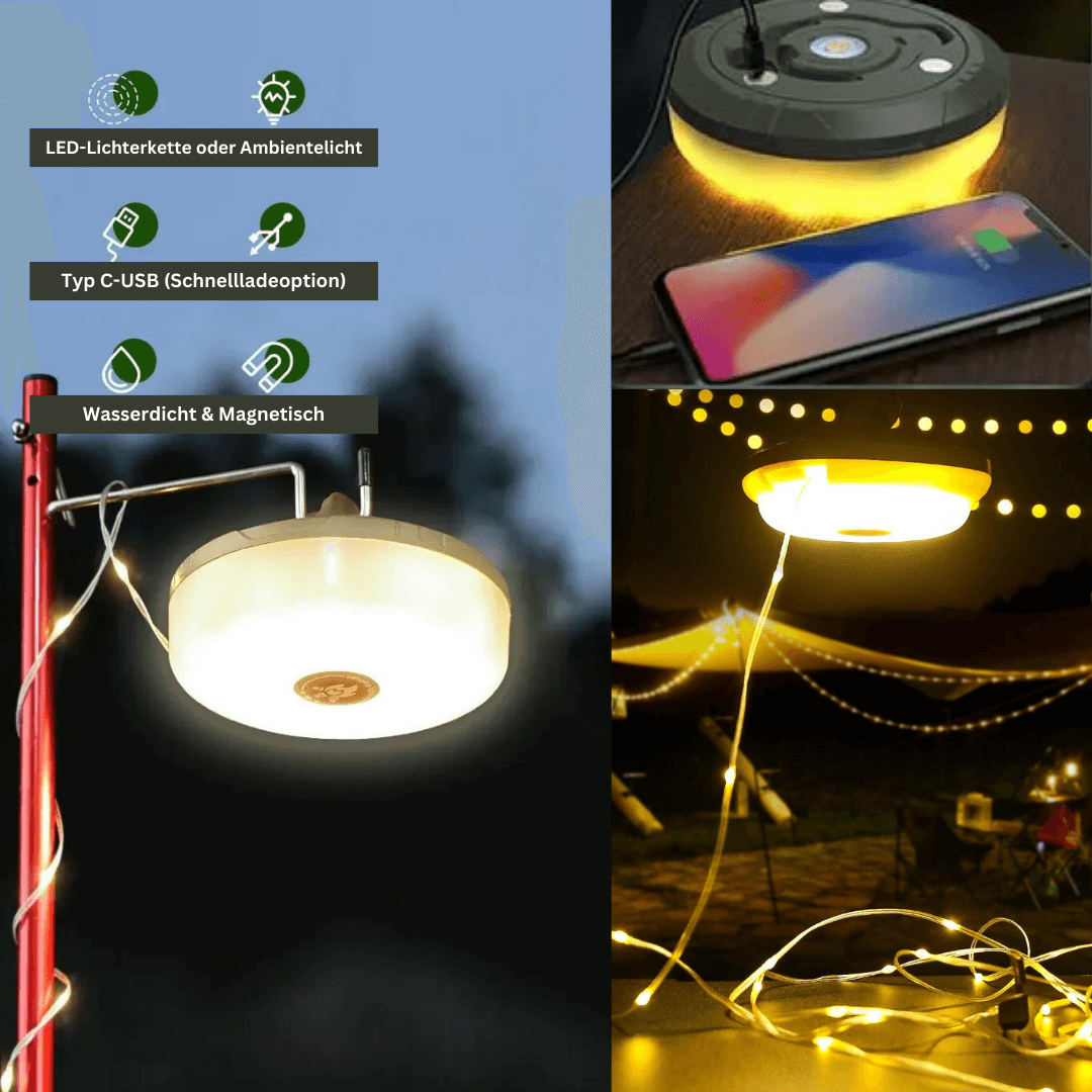LED Licht Wonder™ | wasserdichte, tragbare & aufladbare Stimmungsbeleuchtung - - LED Licht Wonder™ | wasserdichte, tragbare & aufladbare Stimmungsbeleuchtung - €25 - Concept Neurenberg