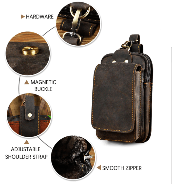 Echte Leder Herren Hüfttasche - - Echte Leder Herren Hüfttasche - €25 - Concept Neurenberg