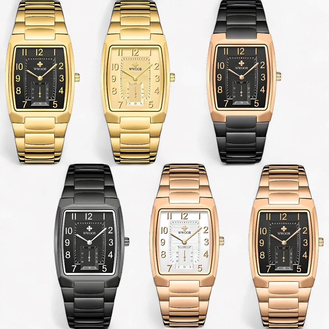 Soren | Luxuriöse Business-Uhr mit quadratischem Zifferblatt