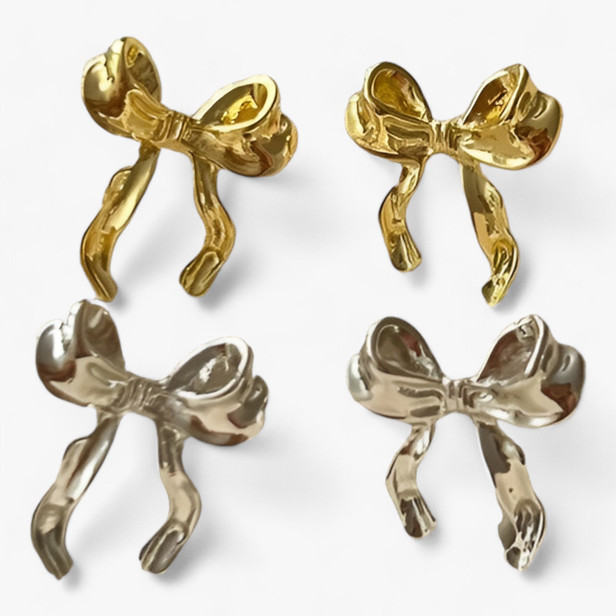 Knoten-Ohrringe – süß und cool, elegant - - Knoten-Ohrringe – süß und cool, elegant- €25 - Concept Frankfurt