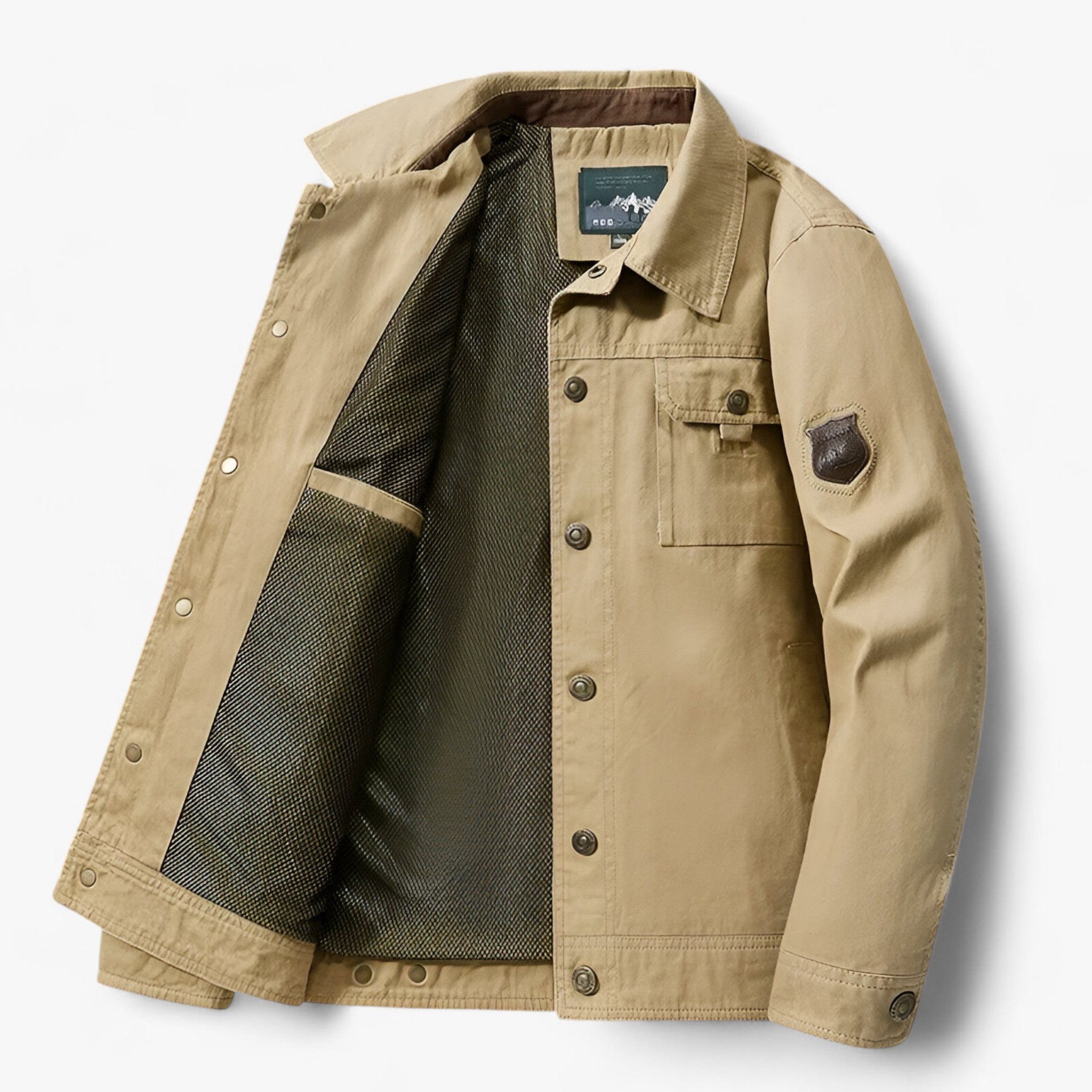 Herren Bomberjacke - Taktischer Komfort - Kaki - Herren Bomberjacke - Taktischer Komfort - €25 - Concept Neurenberg