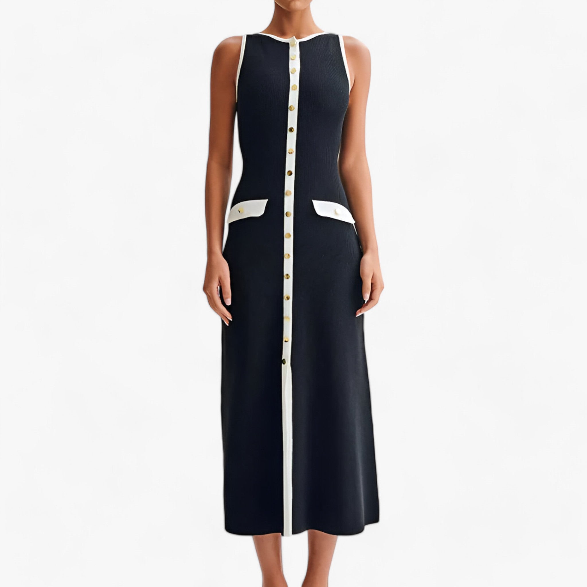 Maxikleid - Elegant und Vielseitig - Schwarz - Maxikleid - Elegant und Vielseitig - €25 - Concept Frankfurt