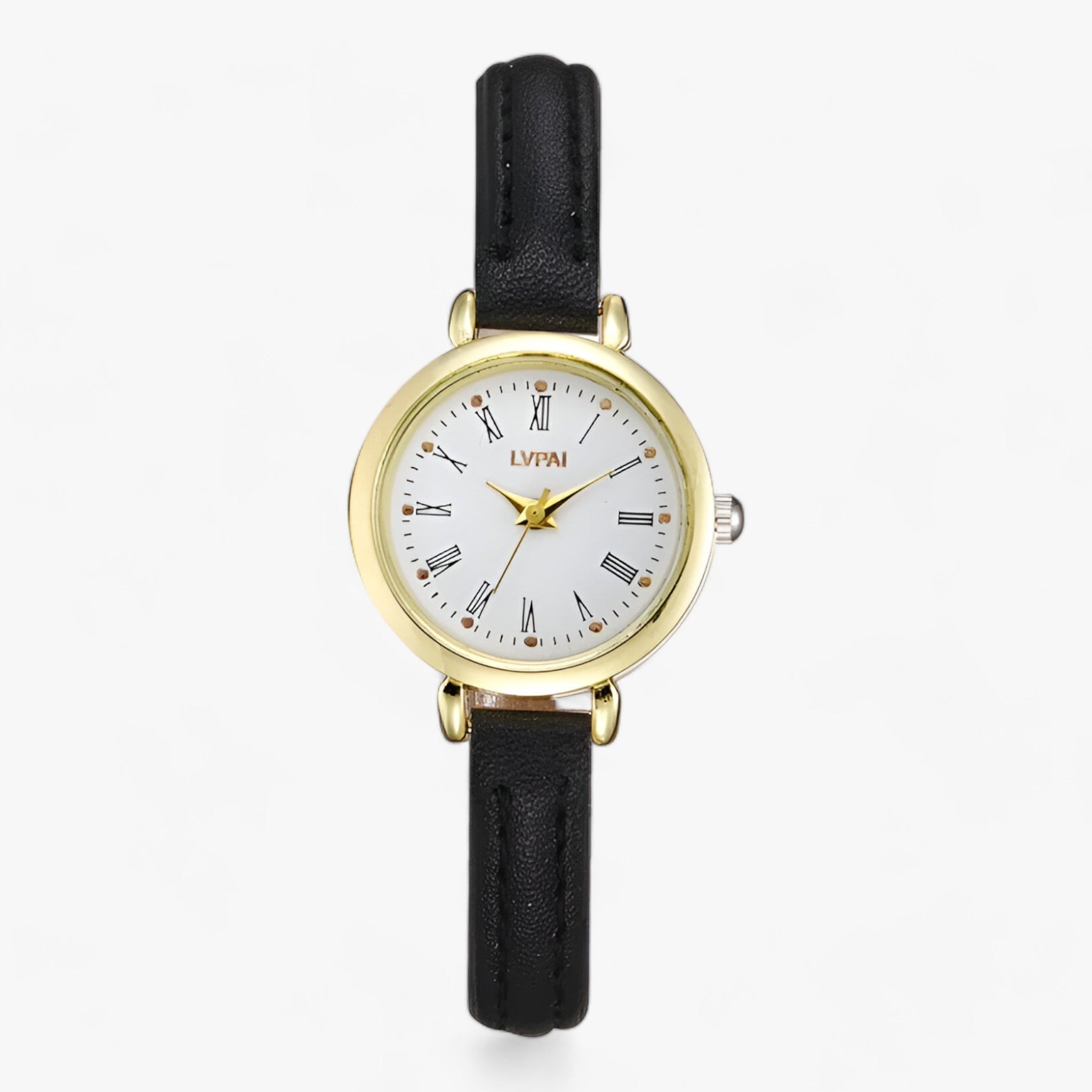 Kleine runde Uhr - Schicker Minimalismus für den täglichen Stil - Schwarz - Kleine runde Uhr - Schicker Minimalismus für den täglichen Stil - €25 - Concept Frankfurt