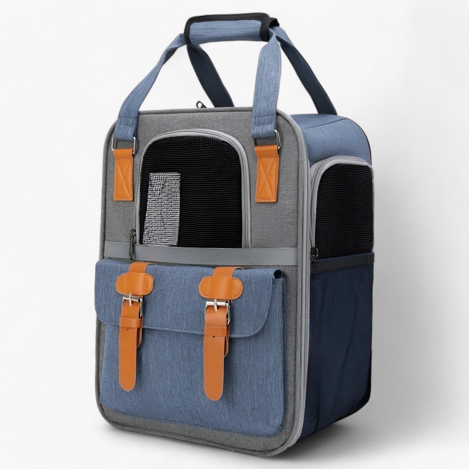 Stilvolle Hundetransporttasche - Perfekt für Tägliche Ausflüge und Längere Reisen - Blau 30x41x21cm - Stilvolle Hundetransporttasche - Perfekt für Tägliche Ausflüge und Längere Reisen - €25 - Concept Frankfurt