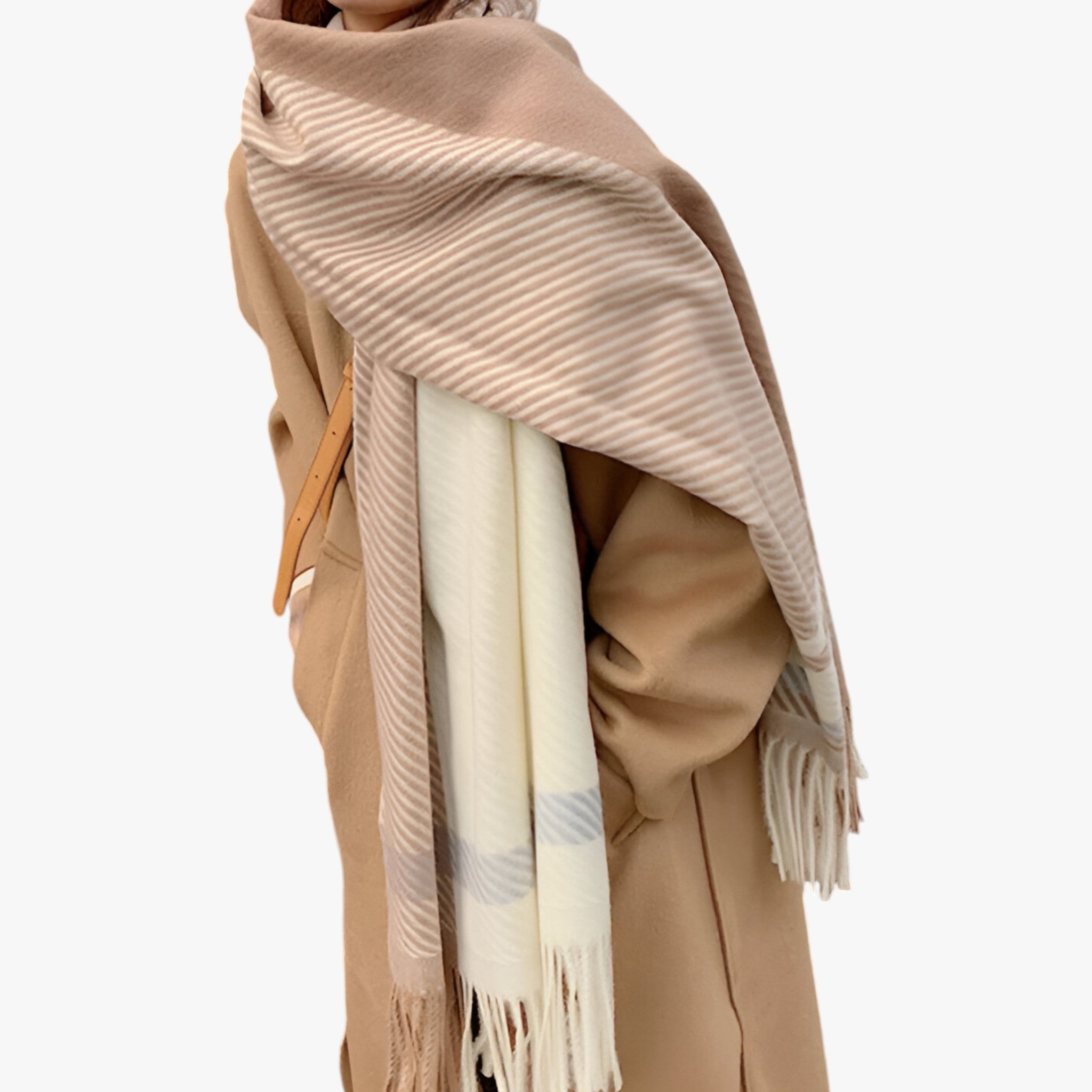 Vintage kariertes Tuch - Eleganter und bequemer Schal - - Vintage kariertes Tuch - Eleganter und bequemer Schal - €25 - Concept Neurenberg