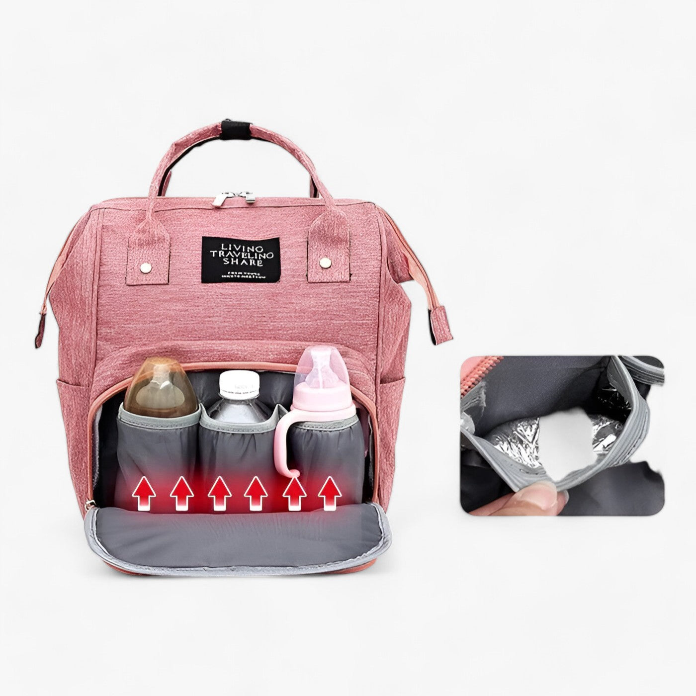 Ultimativer Wickelrucksack - Mühelose Babypflege - - Ultimativer Wickelrucksack - Mühelose Babypflege- €25 - Concept Frankfurt
