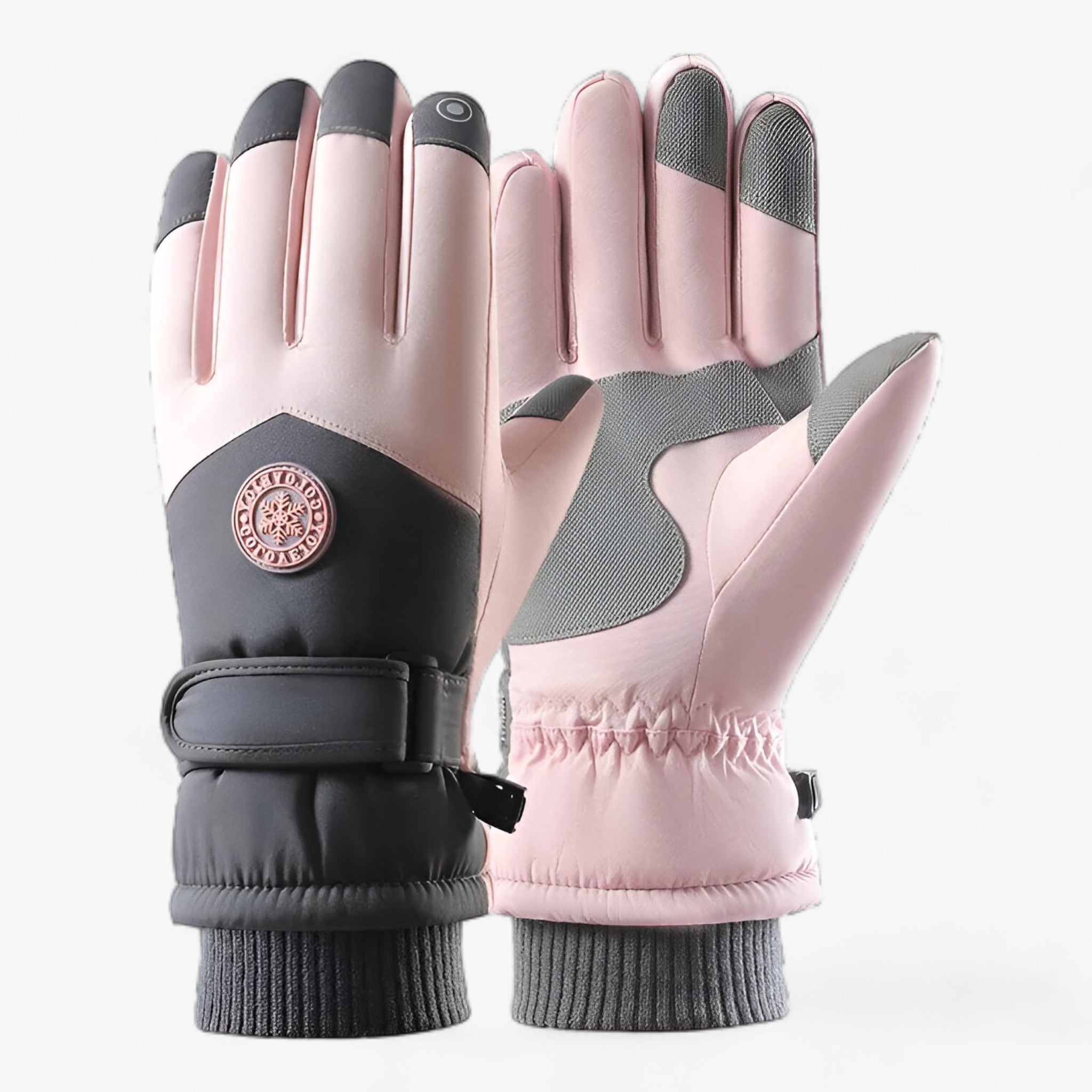 GlacierPro | Skihandschuhe - Wasserfest & Thermische Schutz - Frauen-Rosa - GlacierPro | Skihandschuhe - Wasserfest & Thermische Schutz - €25 - Concept Neurenberg