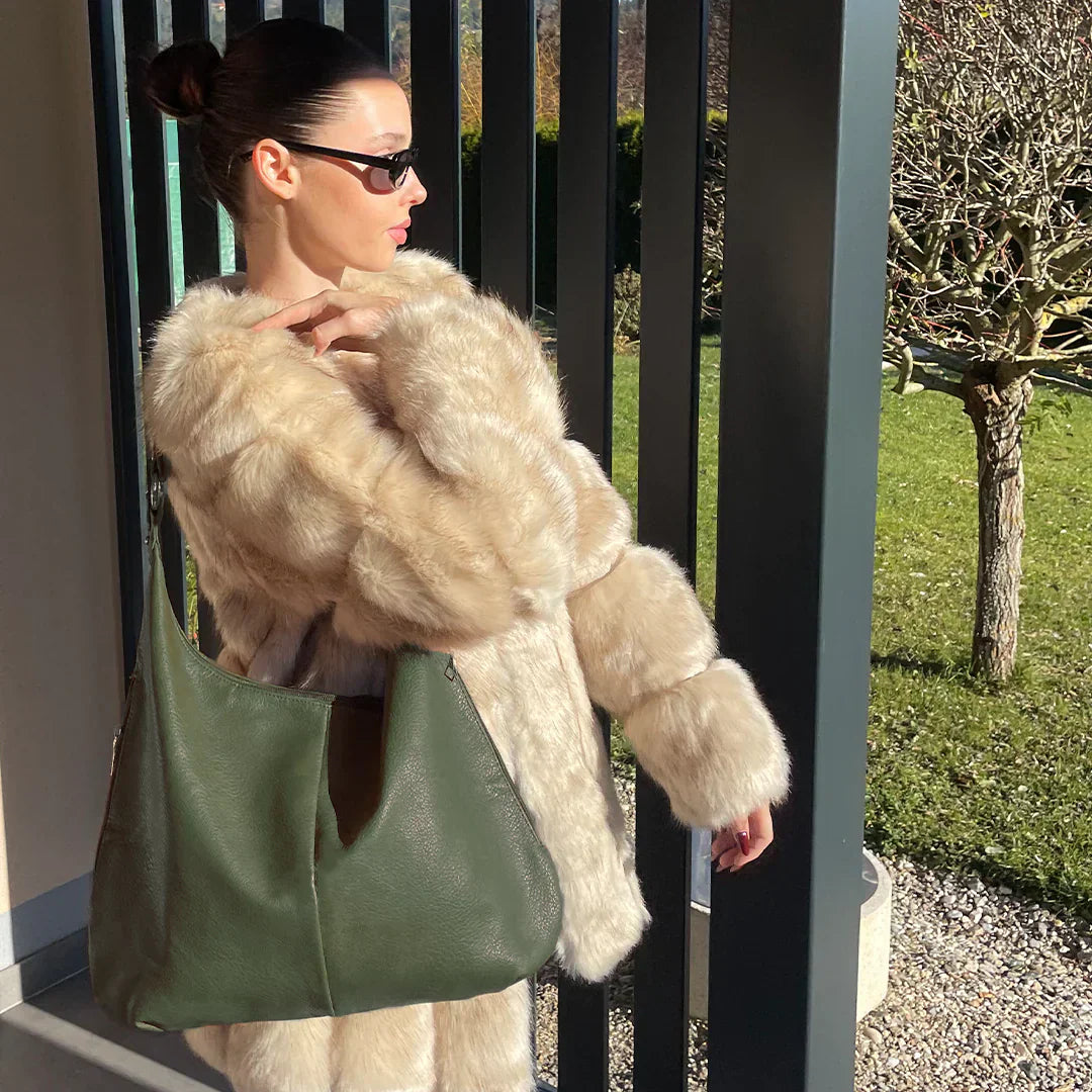 Kaia Vegane Leder Hobo Tasche - - Kaia Vegane Leder Hobo Tasche - €25 - Concept Neurenberg