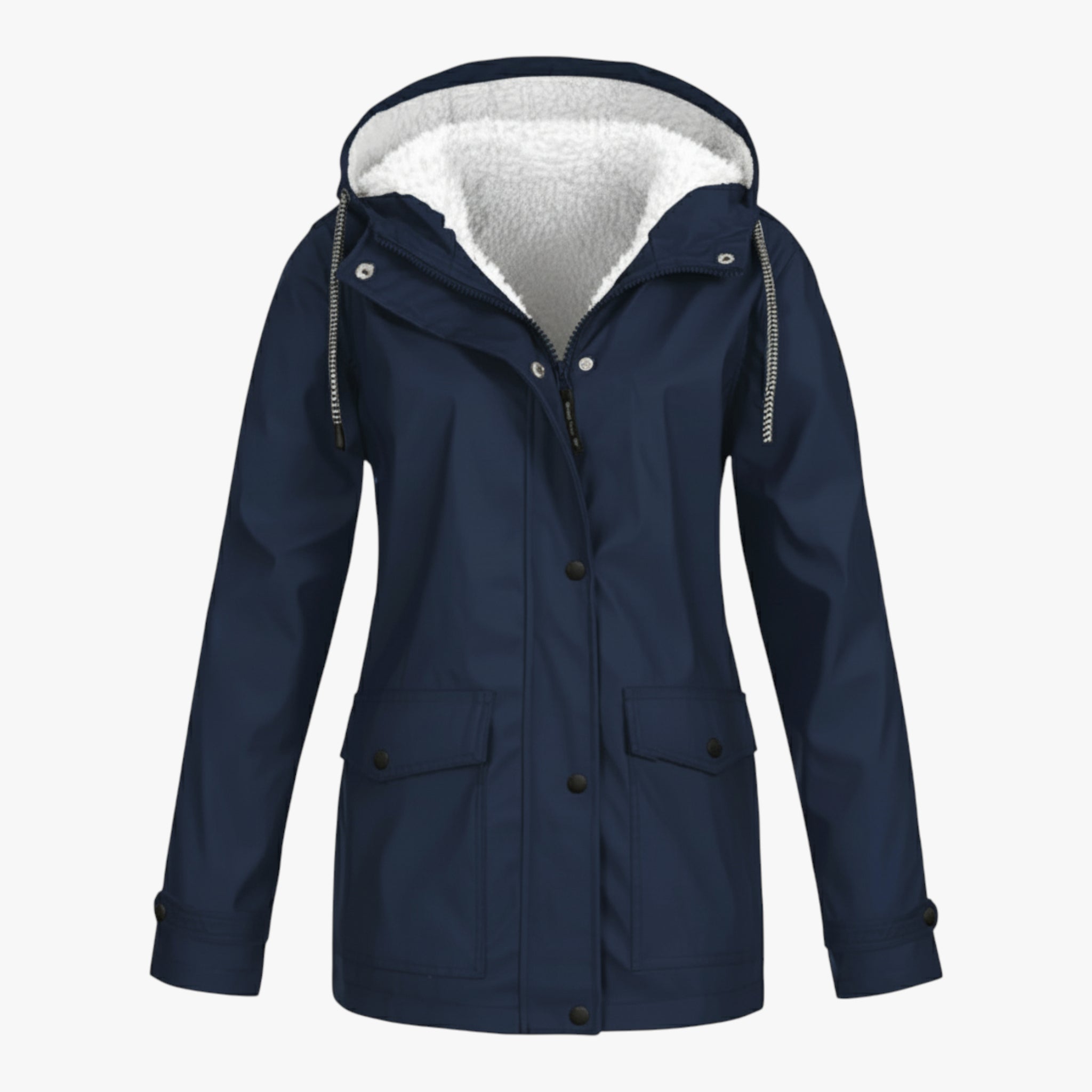 Adele | Damen Wasserdichte Winddichte Jacke mit Kapuze