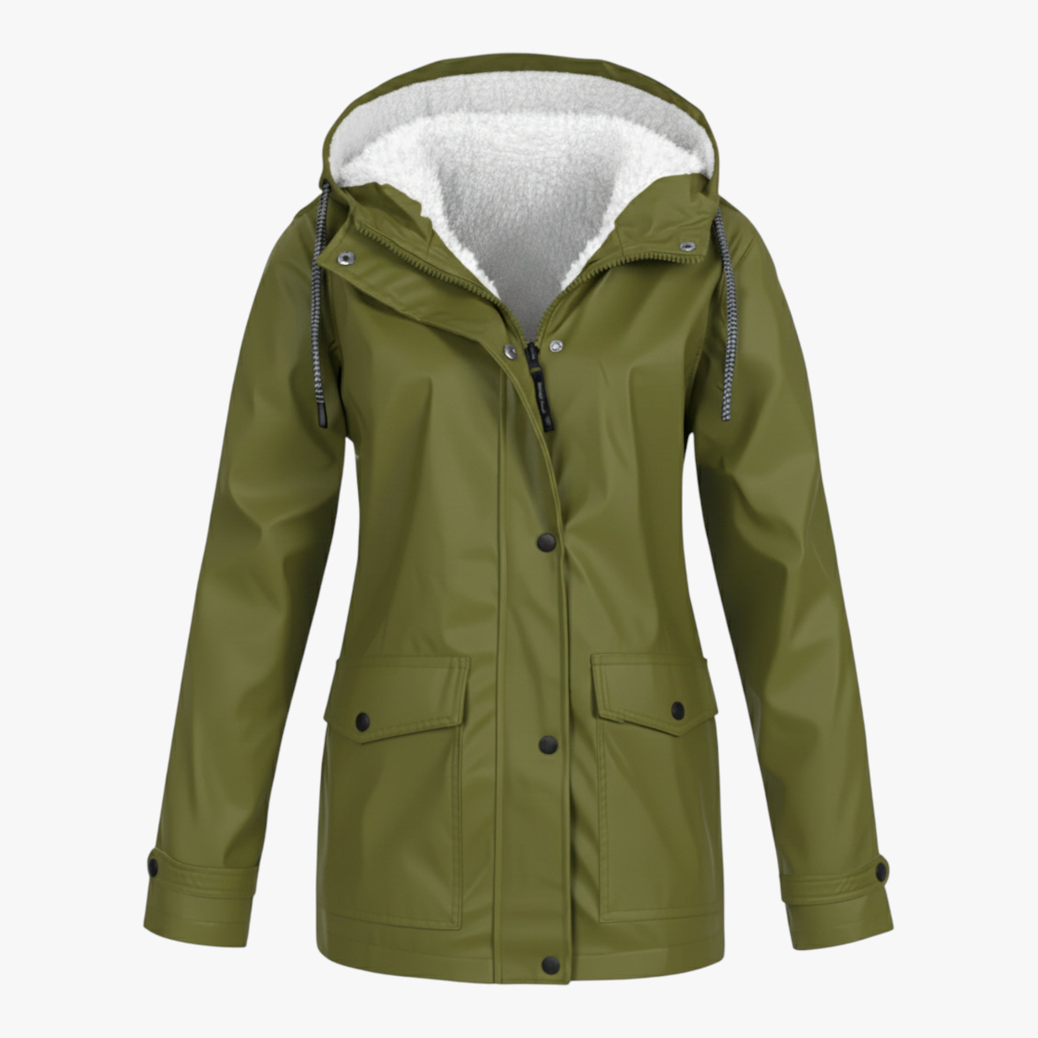 Adele | Damen Wasserdichte Winddichte Jacke mit Kapuze