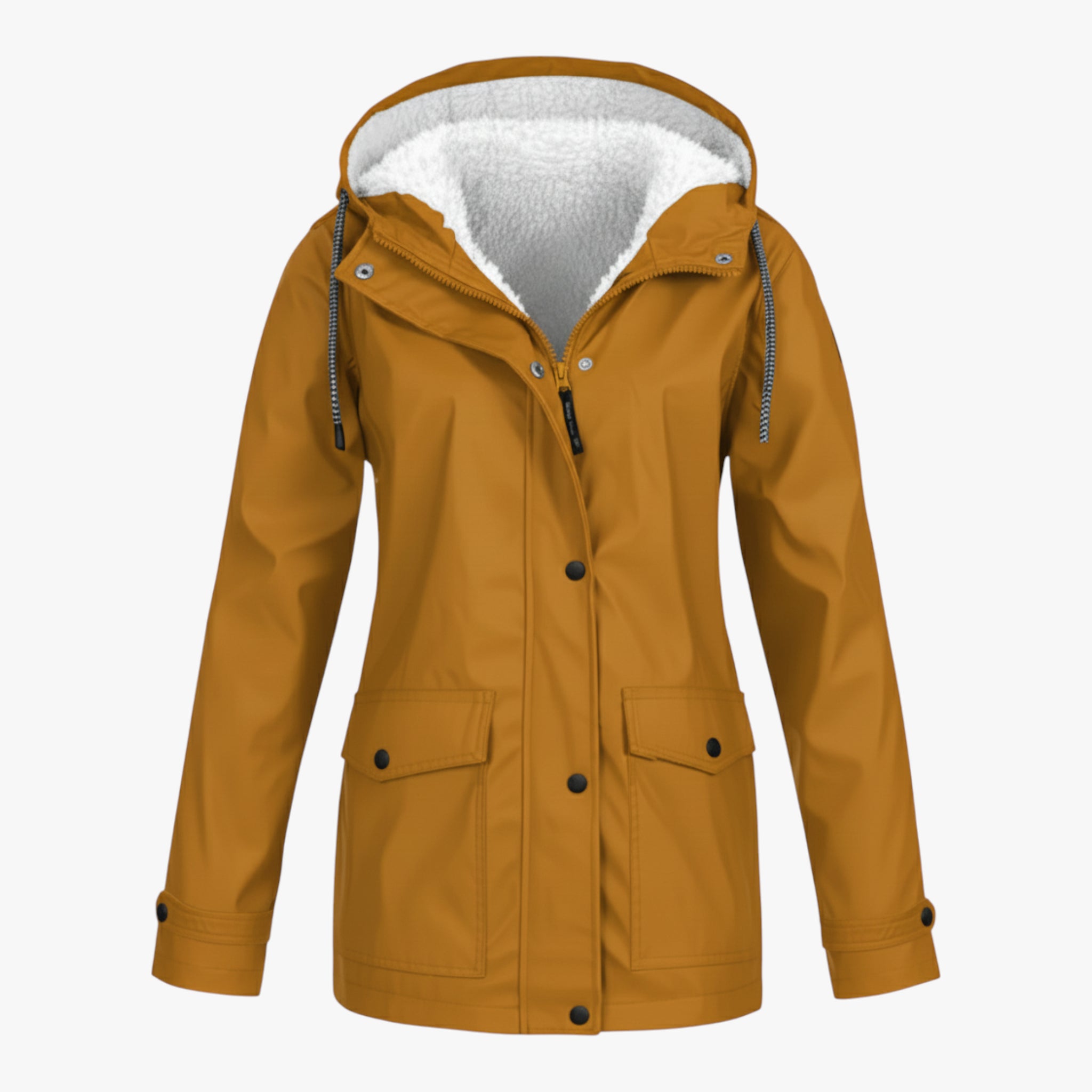 Adele | Damen Wasserdichte Winddichte Jacke mit Kapuze