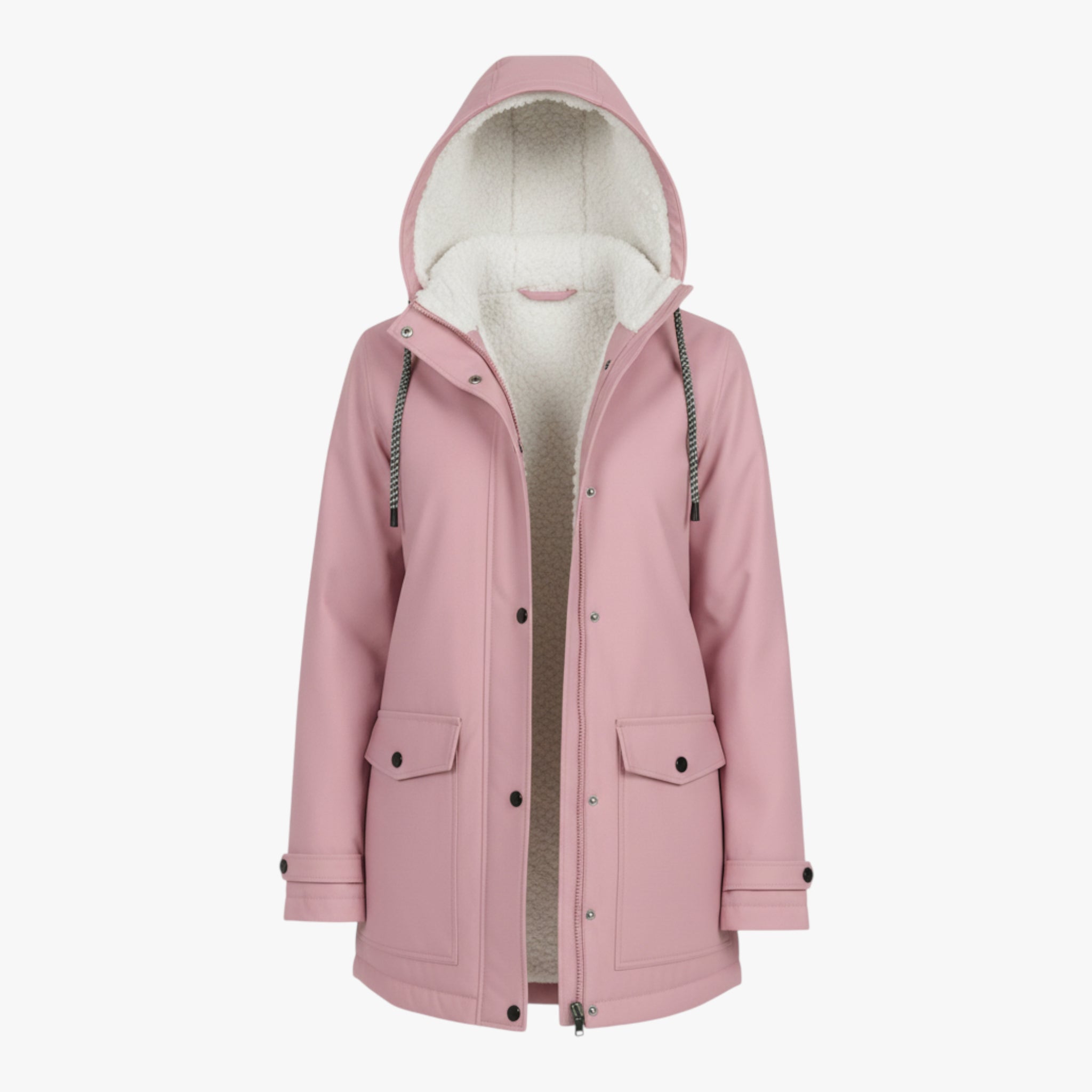 Adele | Damen Wasserdichte Winddichte Jacke mit Kapuze