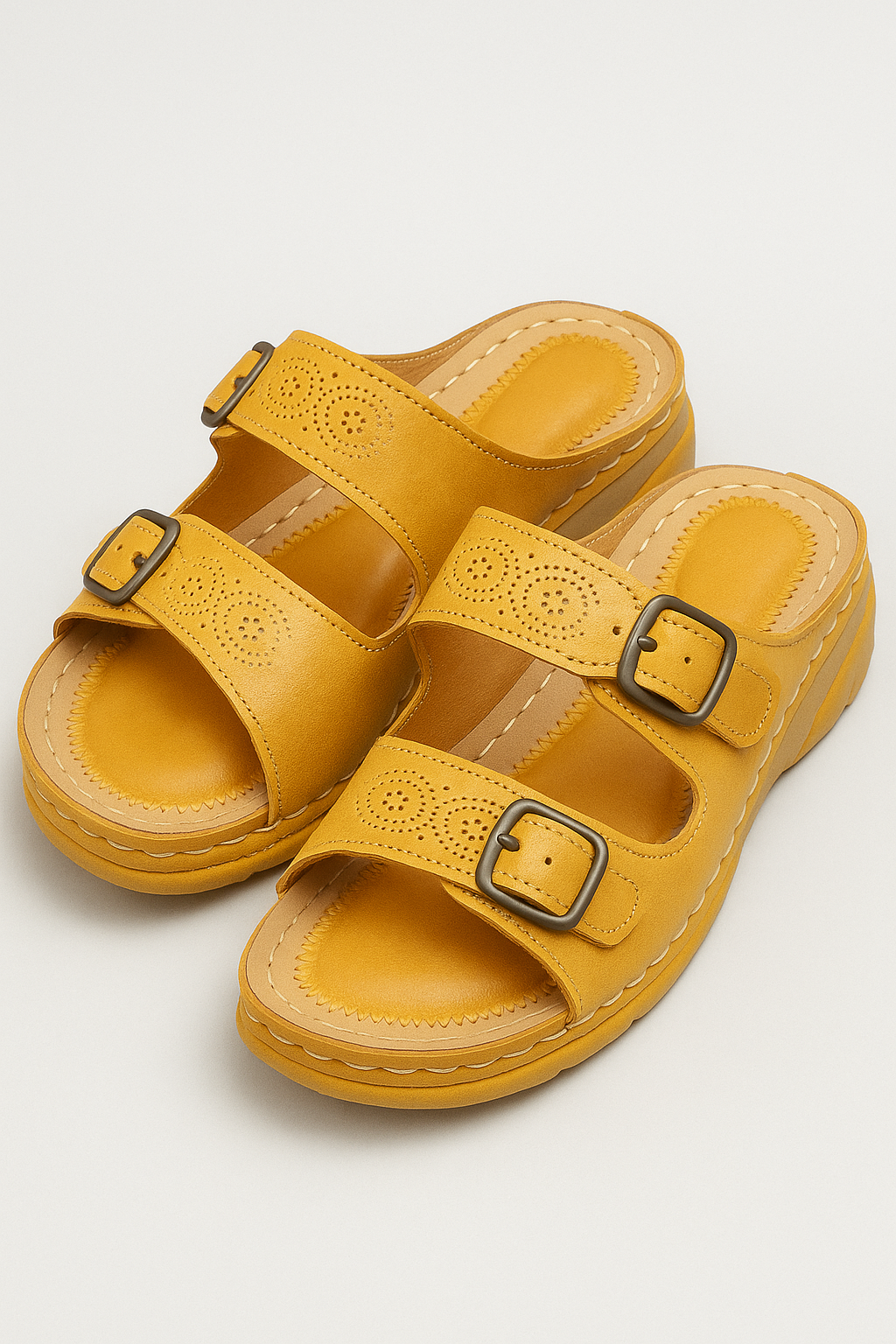 Onnelee | Damen Orthopädische Sandalen mit Schnallen Sommerkomfort