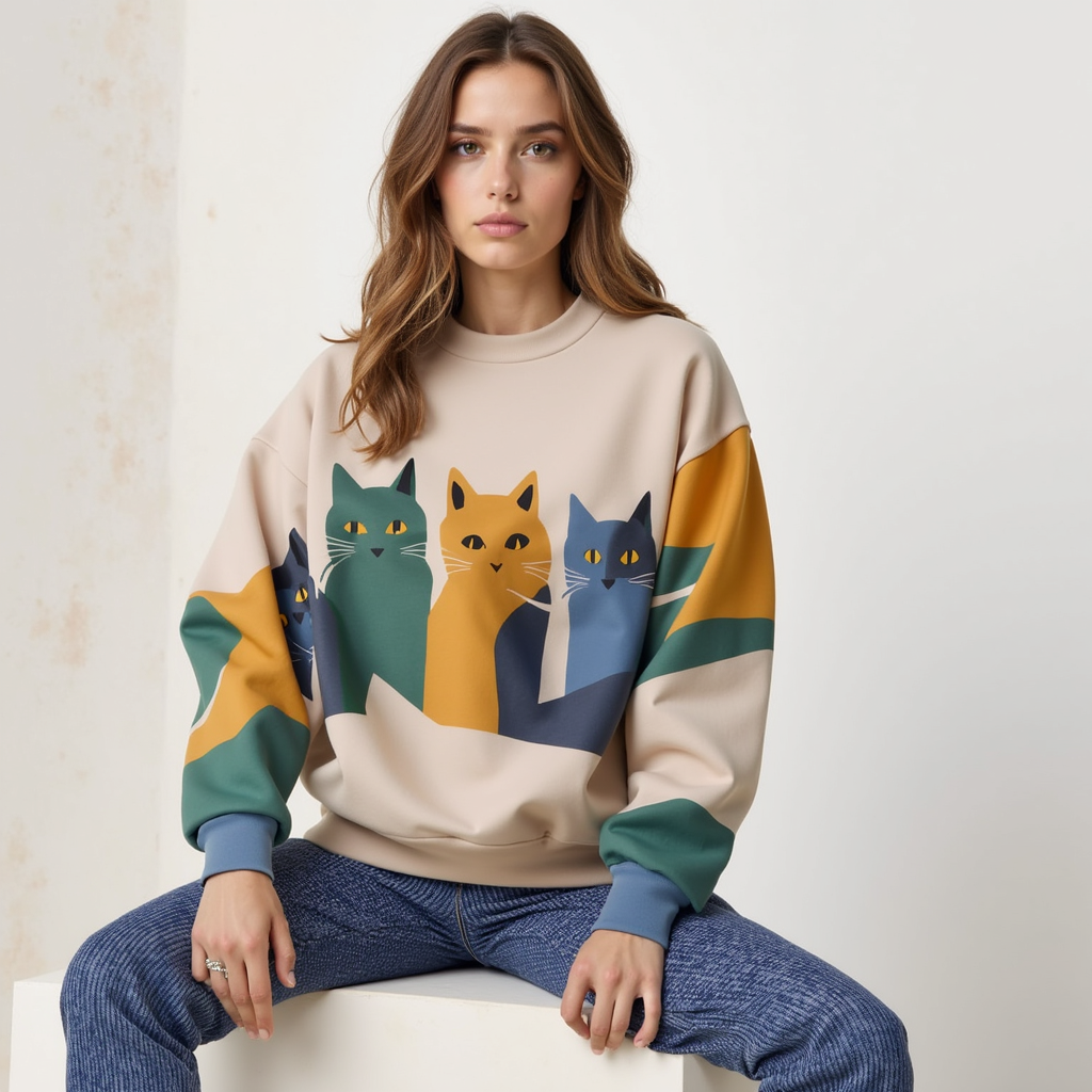 Kyla | Kattens Mondschein Pullover