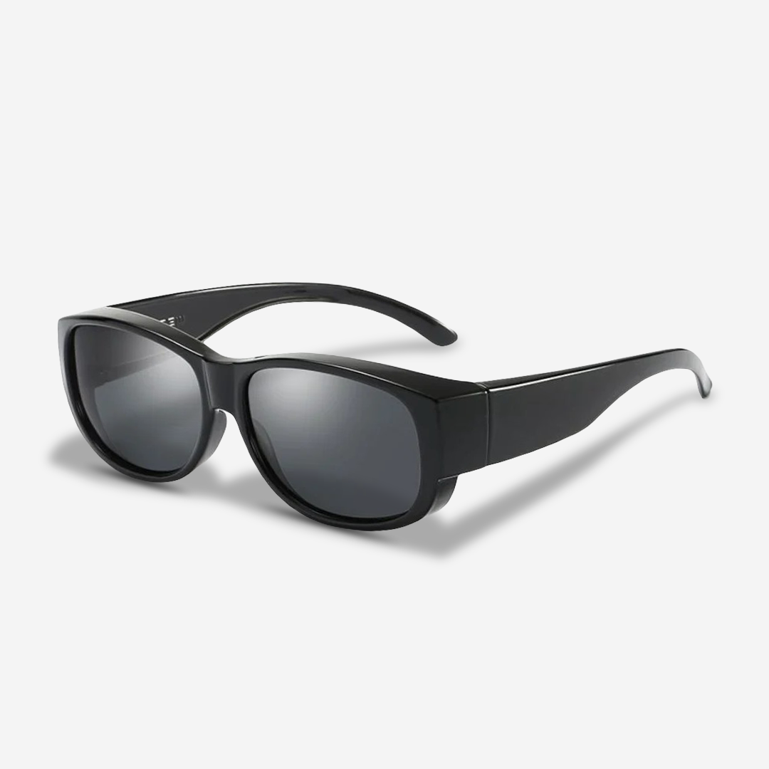 ClipShades | Stilvolle Clip-On Sonnenbrillen für Brillenträger - Schwarz Kompakt - ClipShades | Stilvolle Clip-On Sonnenbrillen für Brillenträger - €25 - Concept Neurenberg