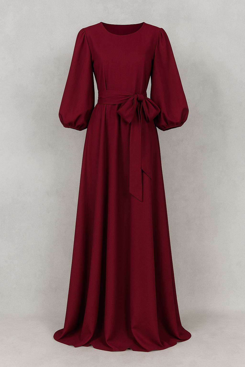 Clara | Elegantes Maxikleid mit Gürtel