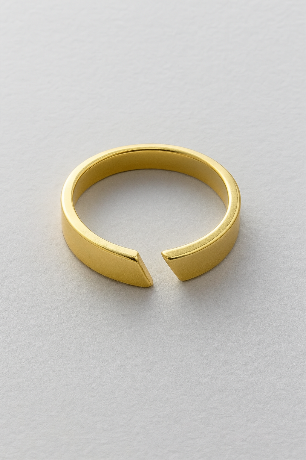 Sliced | Verstellbarer Ring in Gold/Silber