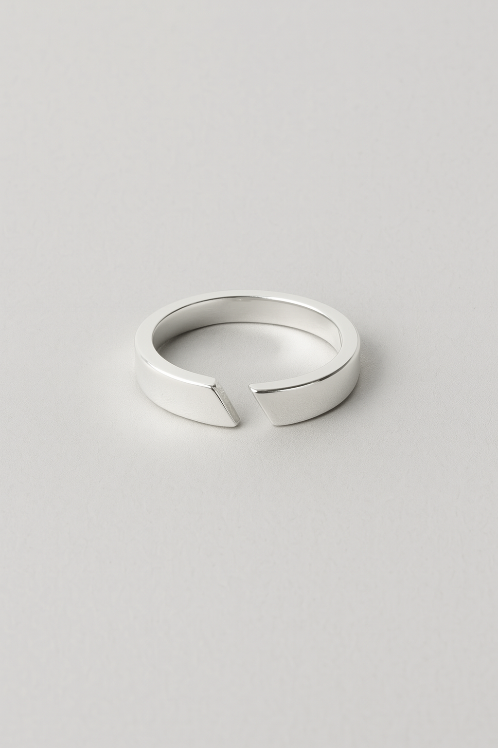 Sliced | Verstellbarer Ring in Gold/Silber