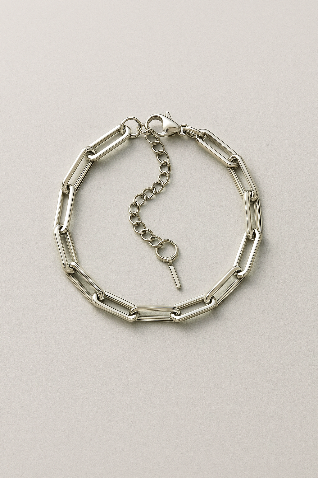 Adair |  Minimalistisches Gliederarmband aus Edelstahl