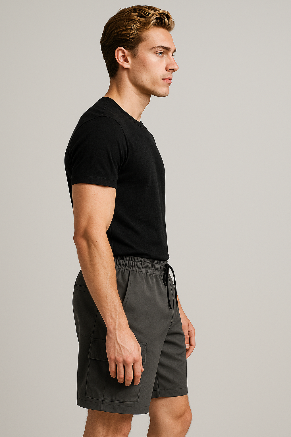 Lars | Herren Cargo Shorts mit Seitentasche