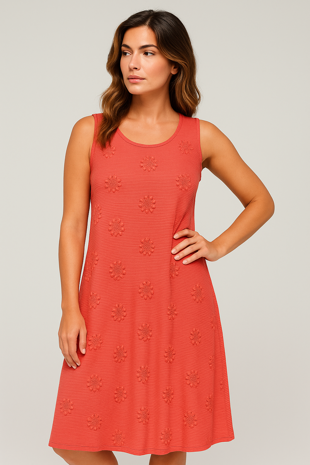 Bethany | Damen Elegantes Midi Kleid