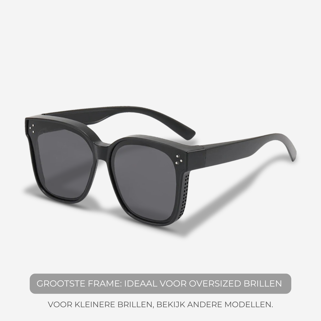 ClipShades | Stilvolle Clip-On Sonnenbrillen für Brillenträger - Klassisch Schwarz - ClipShades | Stilvolle Clip-On Sonnenbrillen für Brillenträger - €25 - Concept Neurenberg