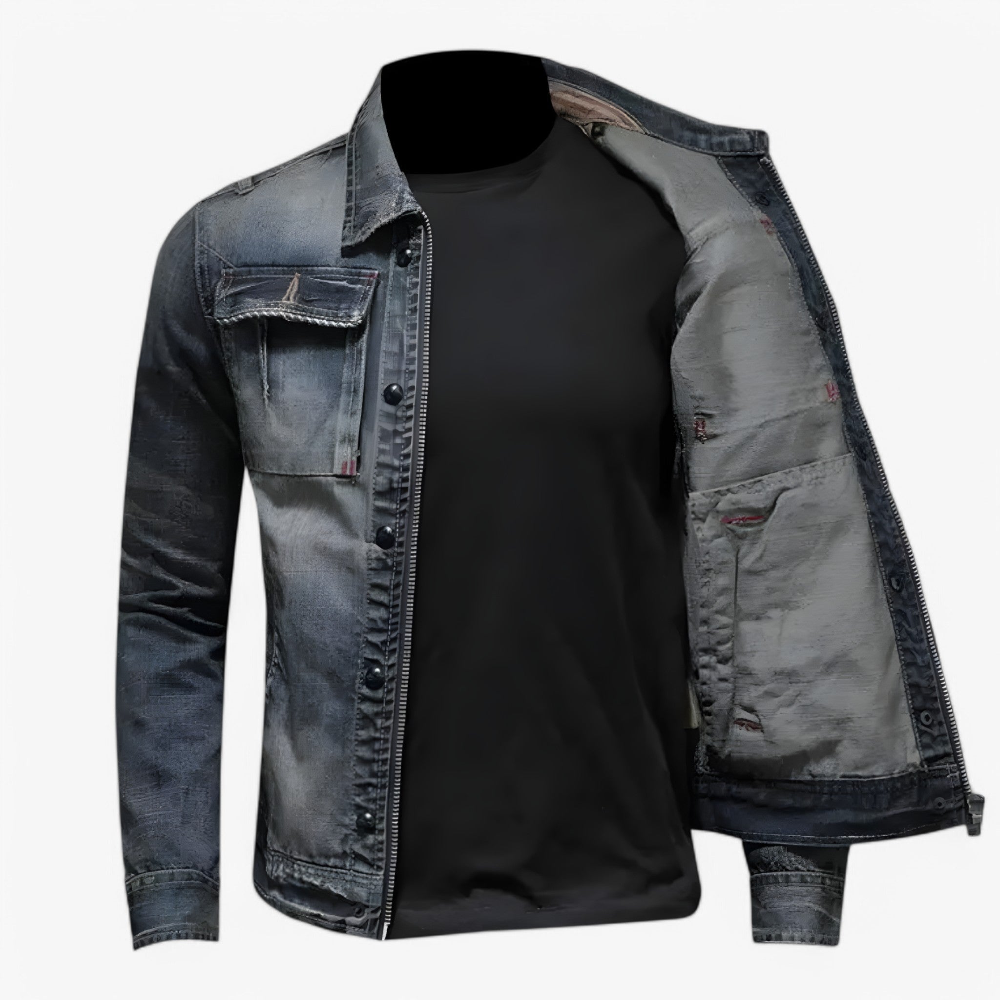 Allan | Stilvolle Denim-Jacke