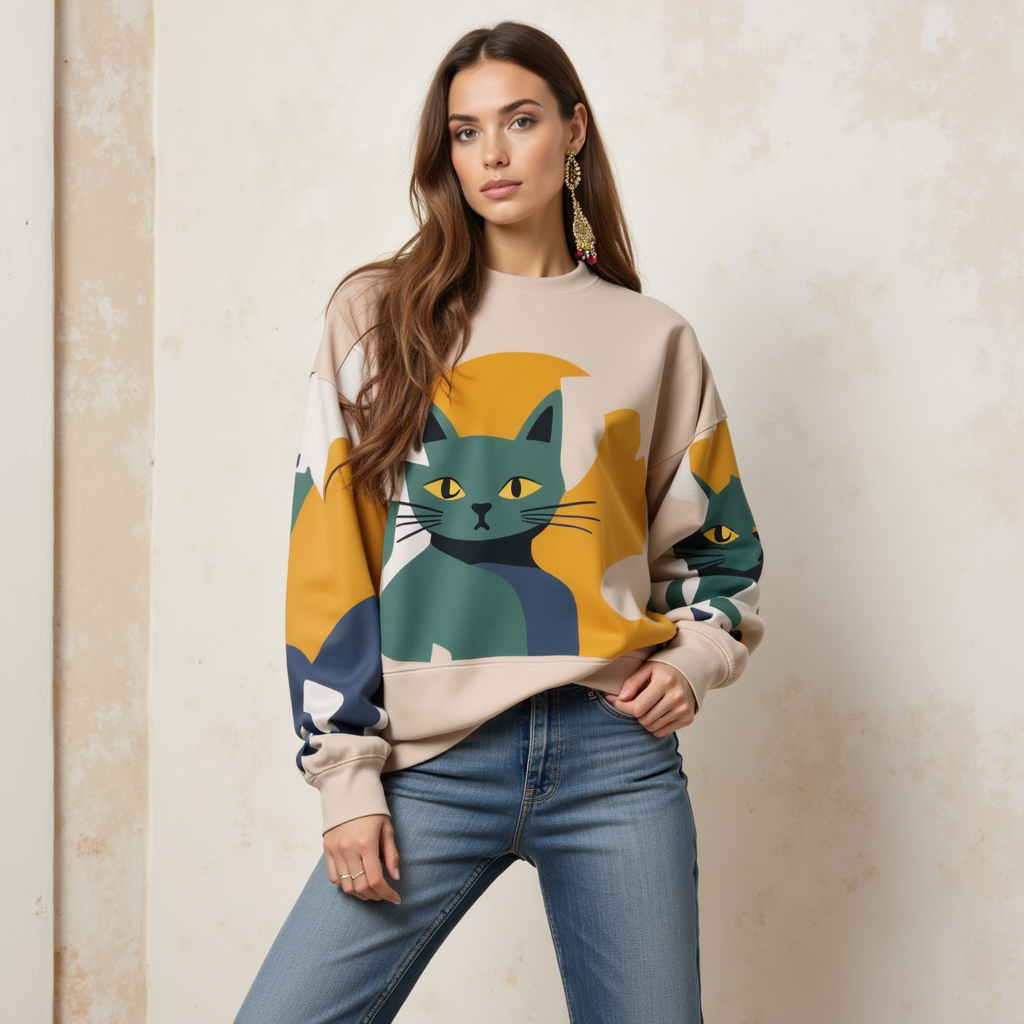 Kyla | Kattens Mondschein Pullover
