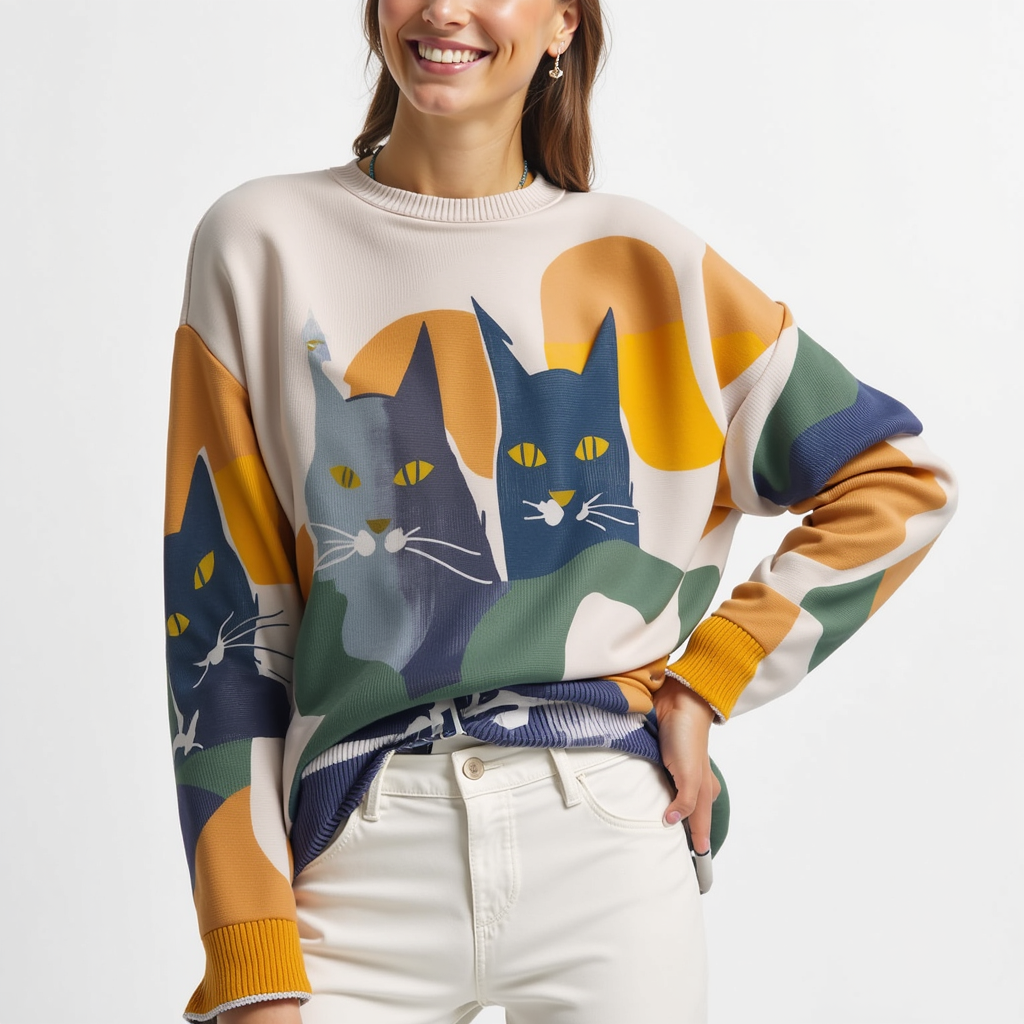 Kyla | Kattens Mondschein Pullover