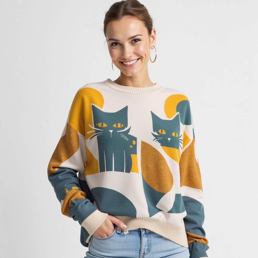 Kyla | Kattens Mondschein Pullover