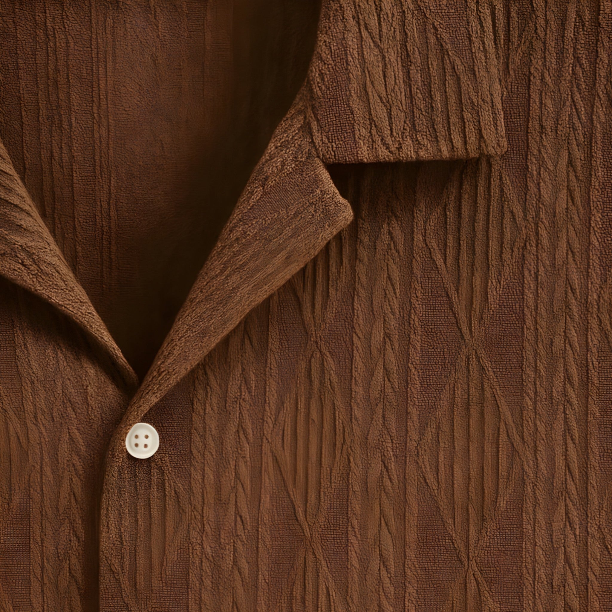 Jelo | Geometrisches Jacquard-Cuba-Hemd – Stilvoll und Einzigartig
