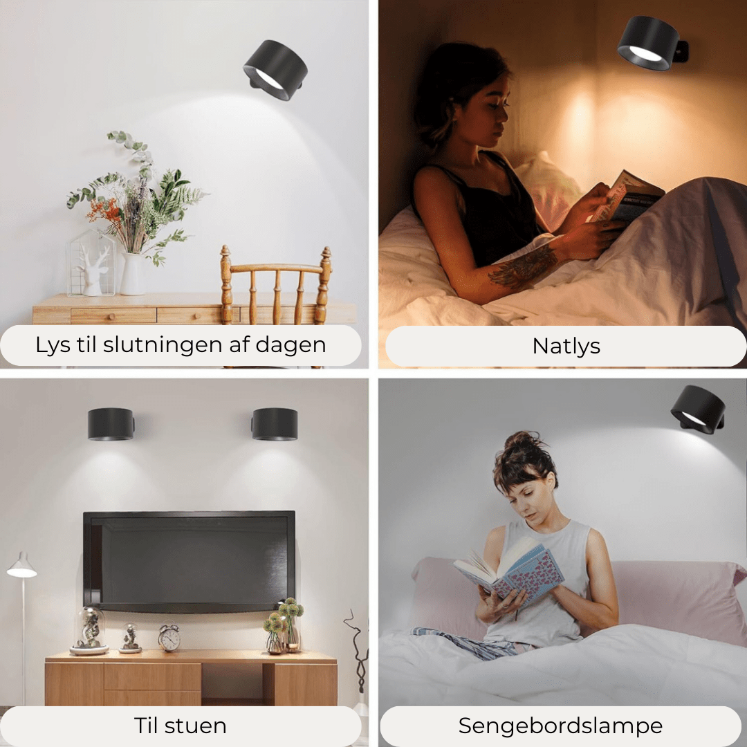 Flexilight™ | 360° kabellose, wiederaufladbare Wandlampe - - Flexilight™ | 360° kabellose, wiederaufladbare Wandlampe - €25 - Concept Neurenberg