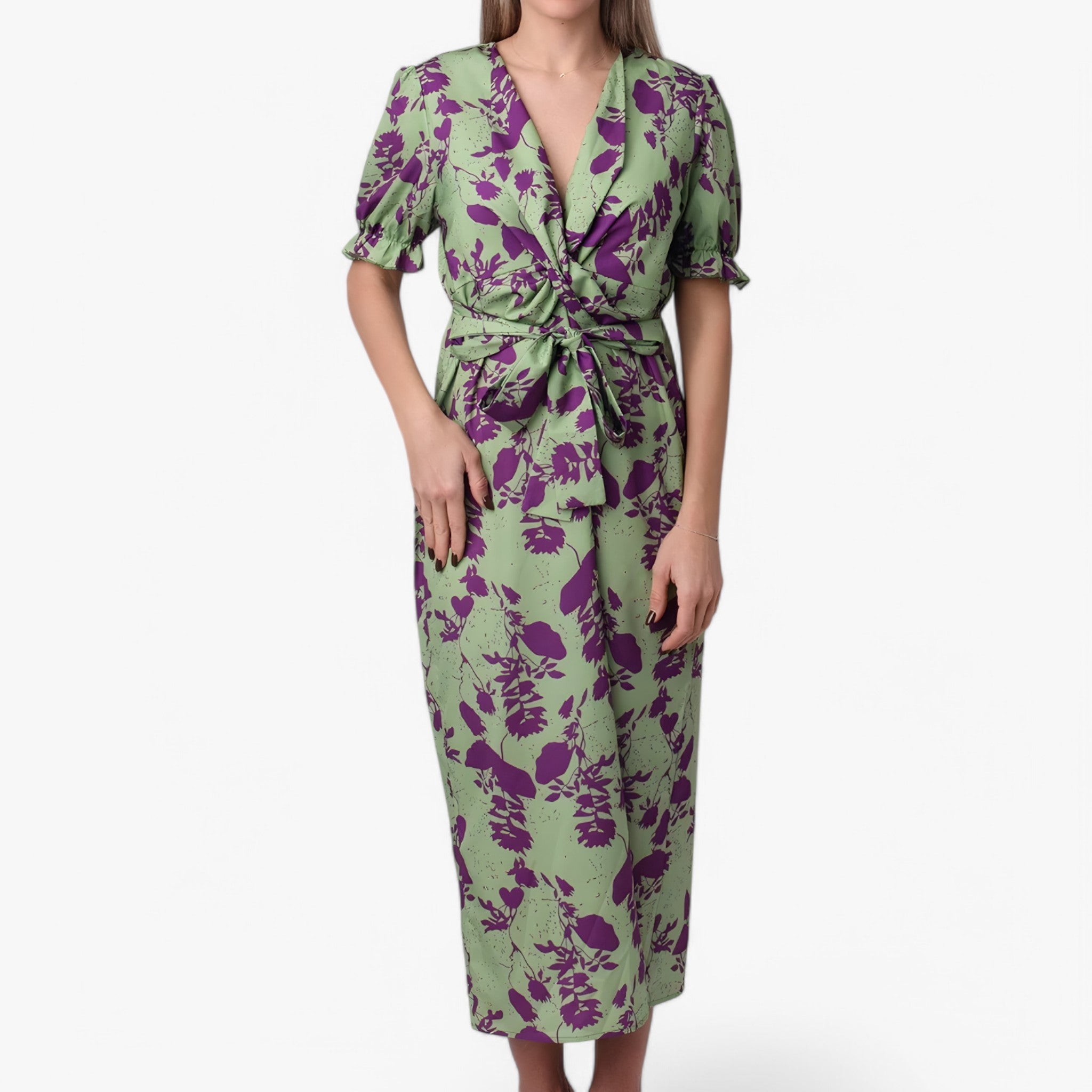 Amara | Blumen Kleid - Elegant und feminin