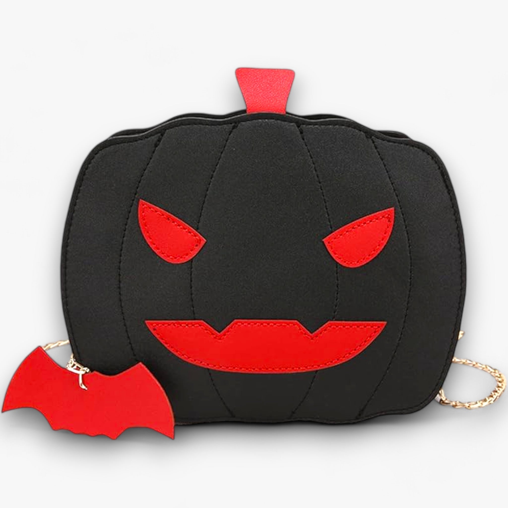 Kürbisförmige Handtasche - Kreative Halloween-Tasche für einen stylischen Look - Schwarz - Boo | Kürbisförmige Handtasche - Kreative Halloween-Tasche für einen stylischen Look - €25 - Concept Düsseldorf