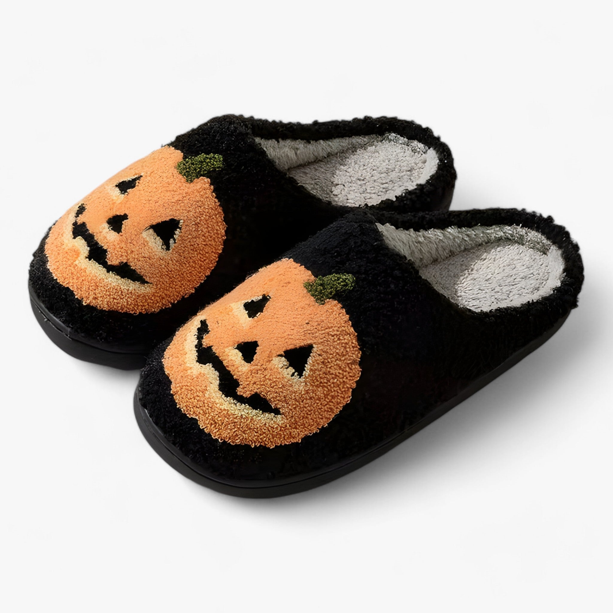 CozyPumpkin | Weiche, warme und lustige Hausschuhe für den Herbstkomfort - Schwarz - CozyPumpkin | Weiche, warme und lustige Hausschuhe für den Herbstkomfort - €25 - Concept Düsseldorf