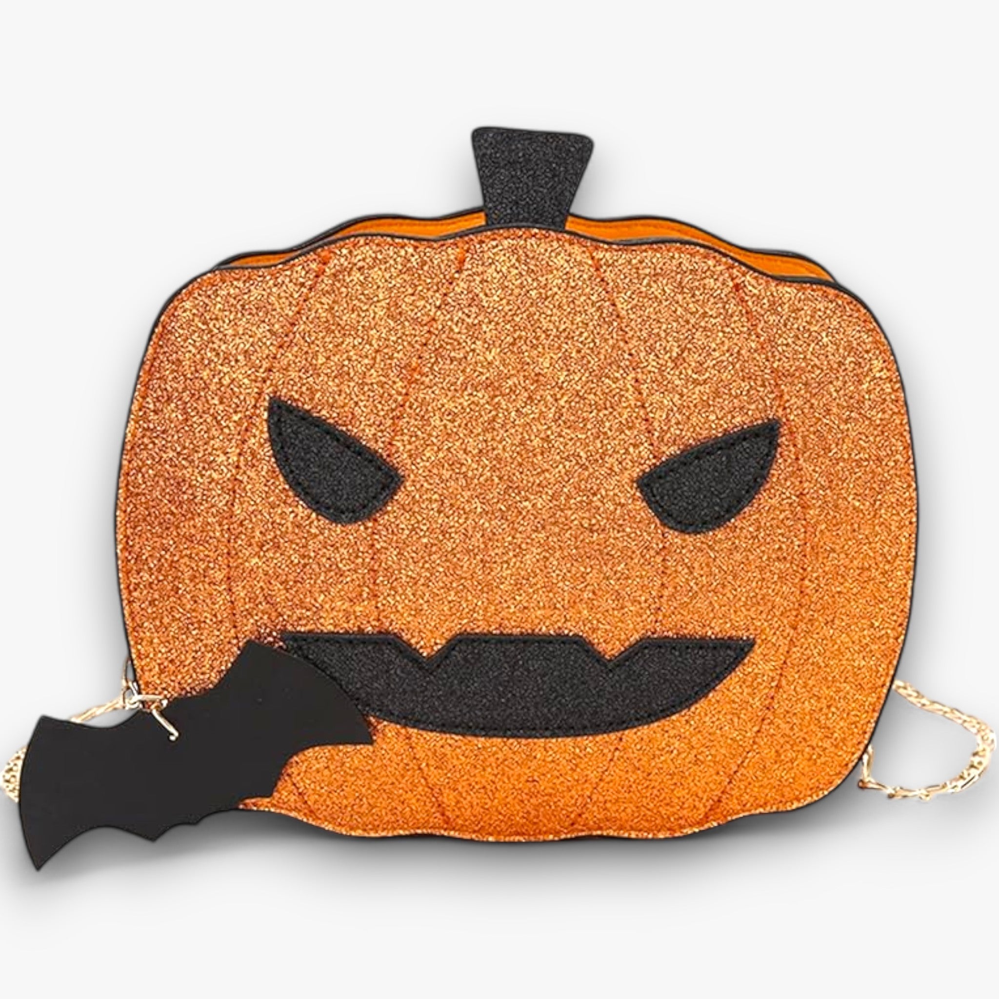 Kürbisförmige Handtasche - Kreative Halloween-Tasche für einen stylischen Look - Gold - Boo | Kürbisförmige Handtasche - Kreative Halloween-Tasche für einen stylischen Look - €25 - Concept Düsseldorf