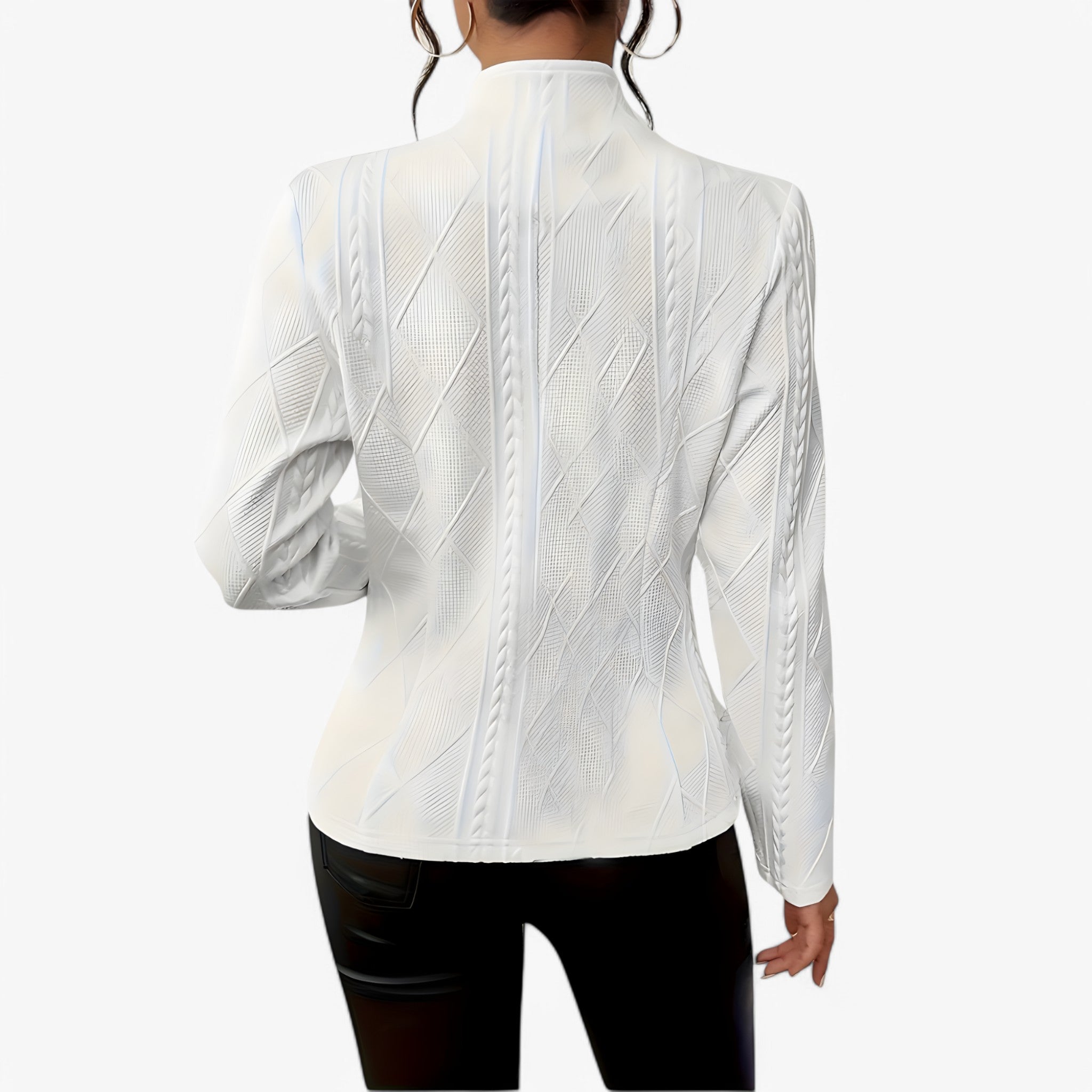 Reina | Elegante Taillencape – Stilvolle Wärme für jede Gelegenheit