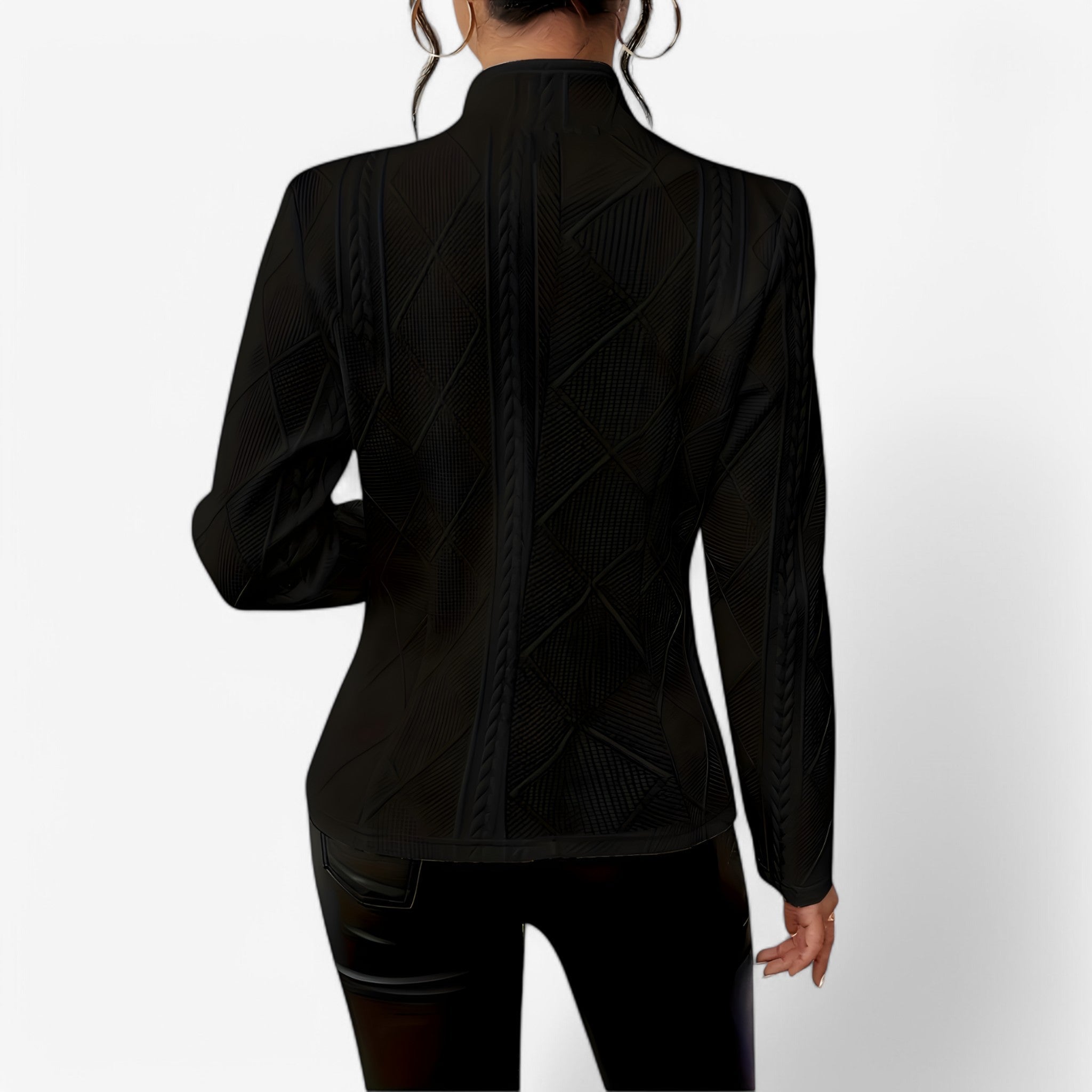 Reina | Elegante Taillencape – Stilvolle Wärme für jede Gelegenheit