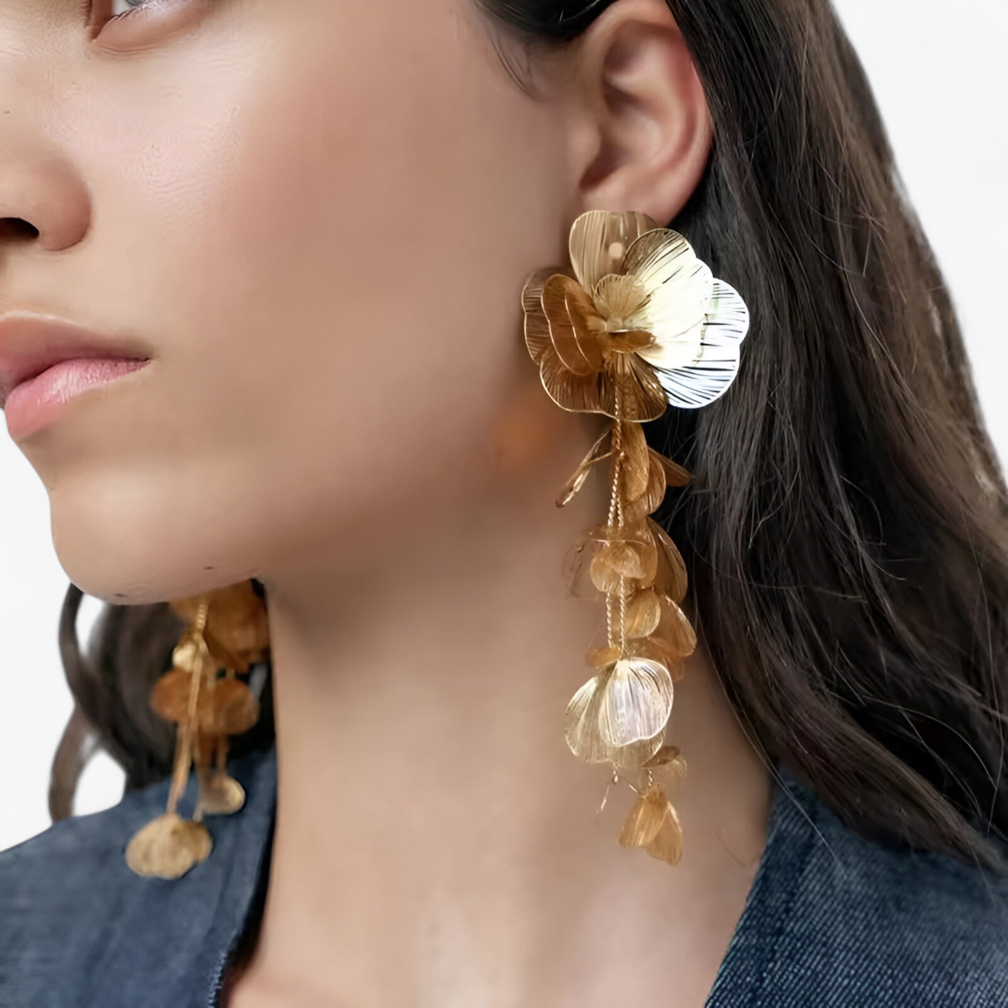 Zoë | Vintage-Blumen-Ohrringe – Elegant und Einzigartig