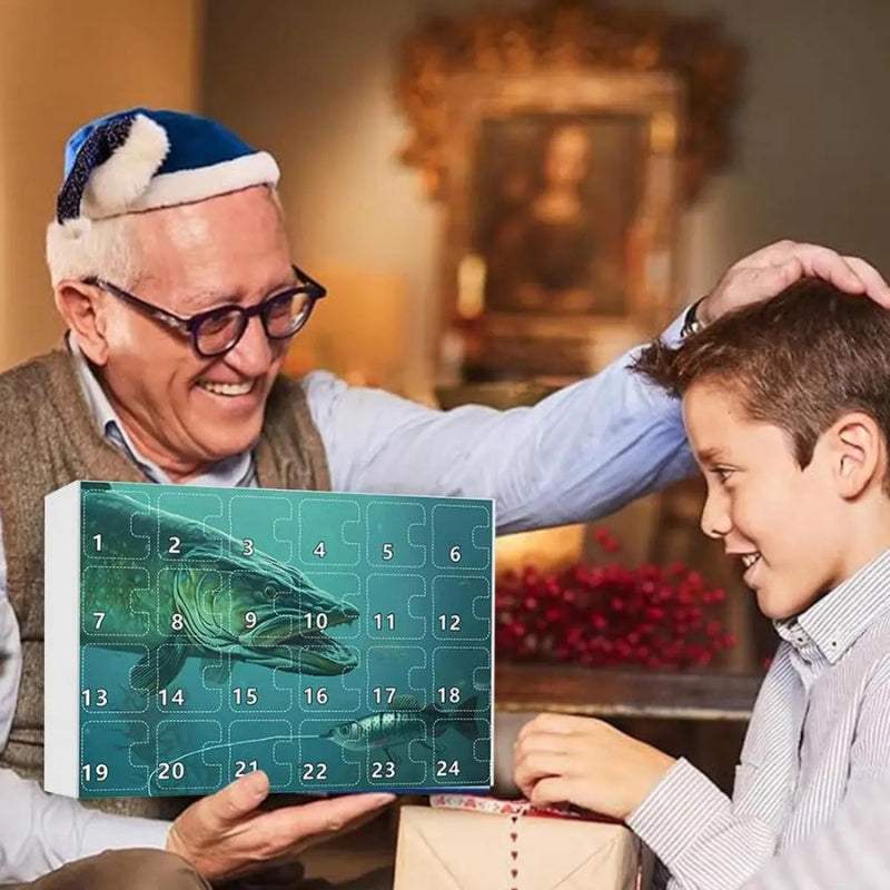 Adventskalender Für Angelfans Mit Angelartikeln 4